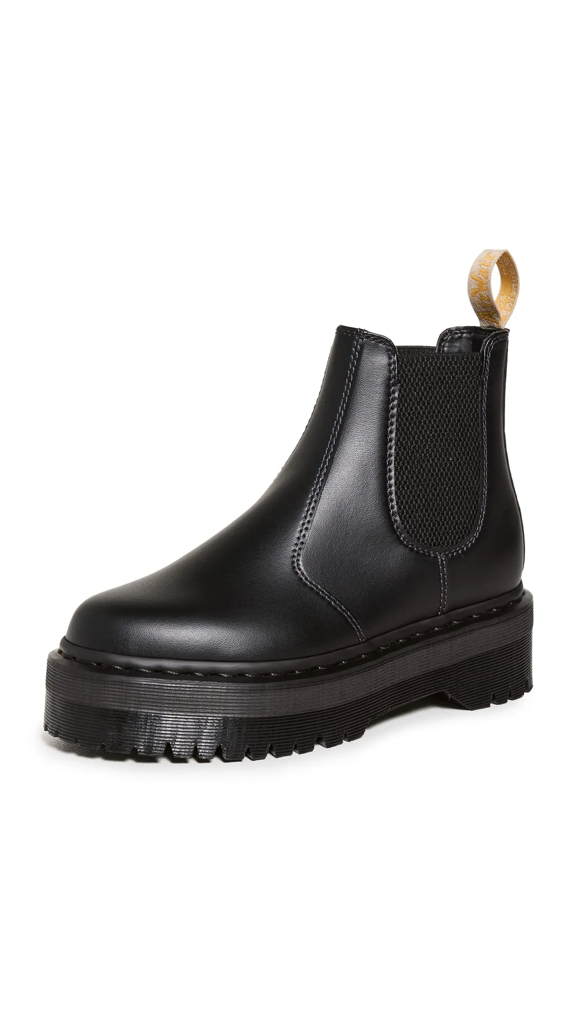 Dr. Martens Vegan 2976 Quad Chelsea Boots - Stivaletti Donna Neri