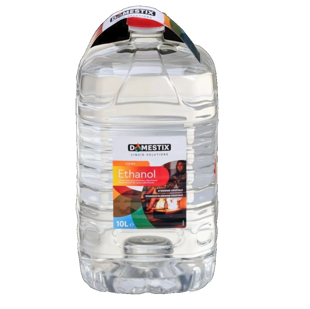 Zibro Bio Ethanol - Combustibile Liquido per Stufe al Bioetanolo, 10 Litri
