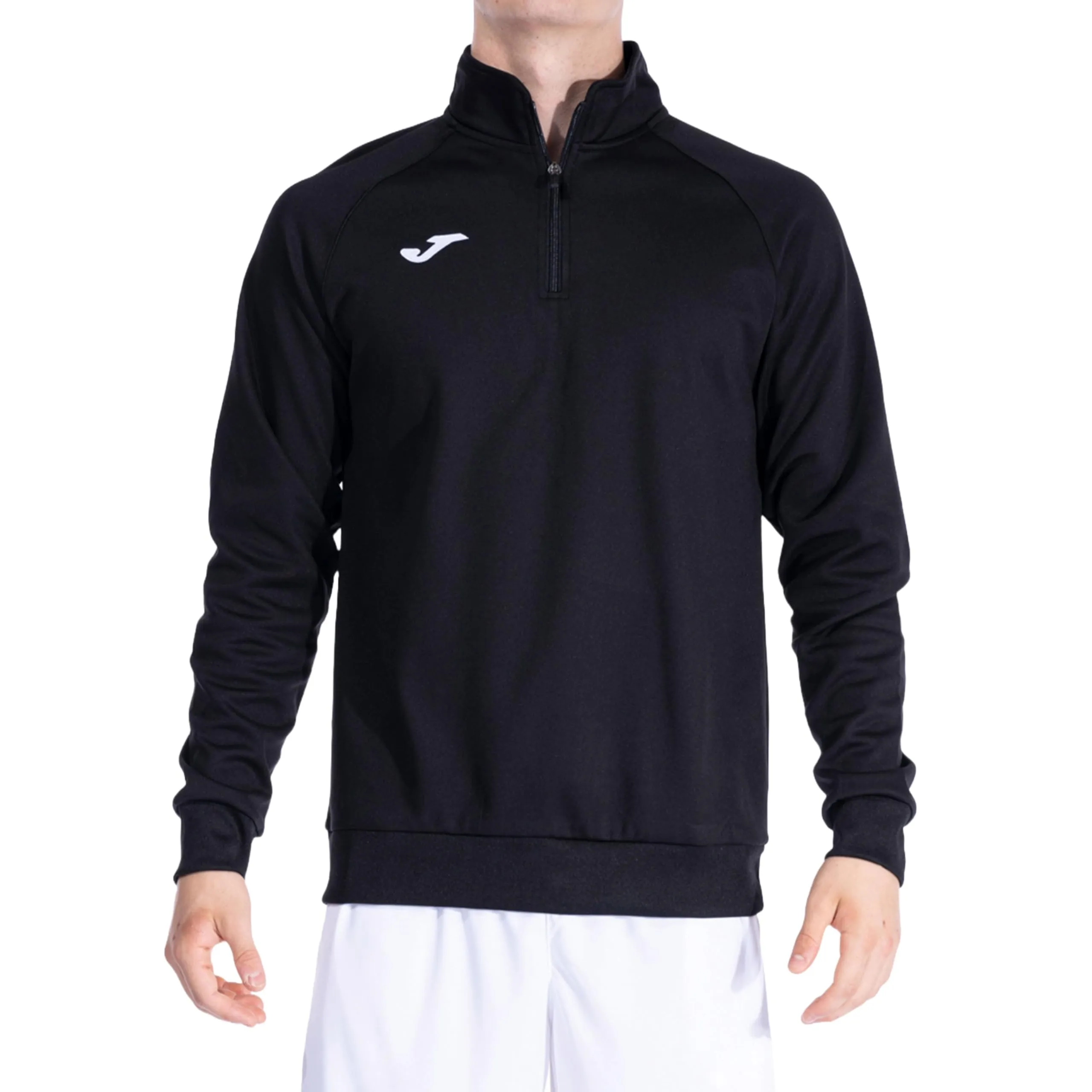 Joma Felpa Faraon Nera Mezza Zip Uomo