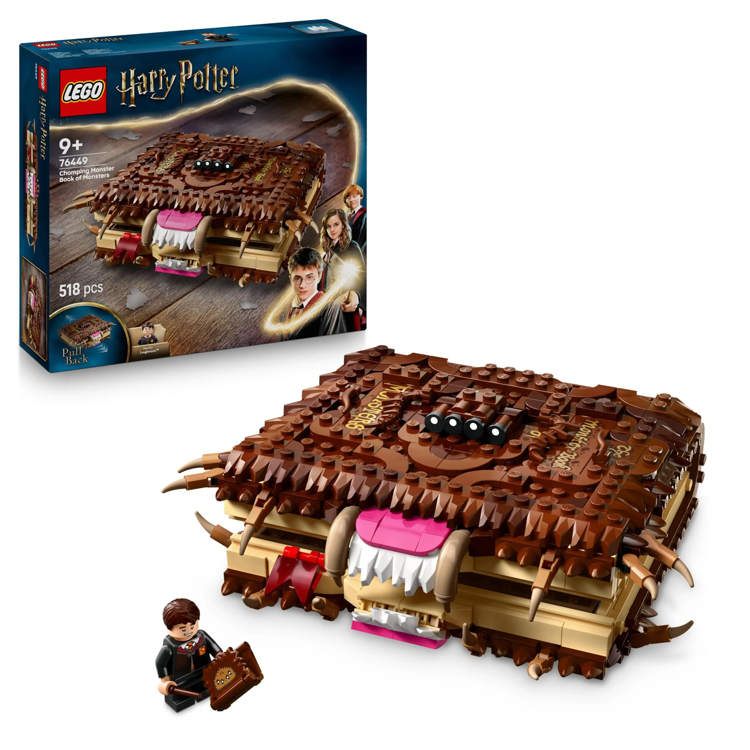 LEGO Harry Potter Il Libro Mostro dei Mostri Azzannante
