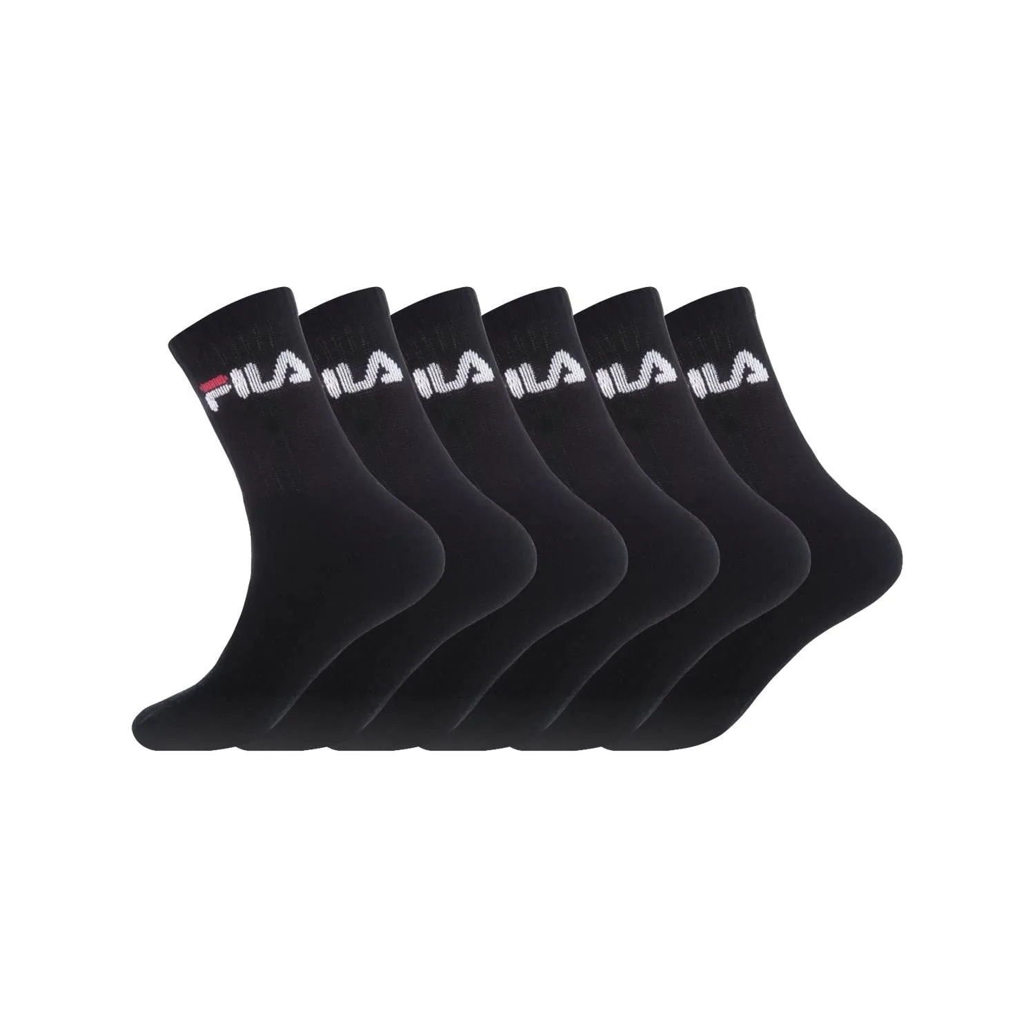 FILA Calzini Uomo Cotone - Set da 6 paia