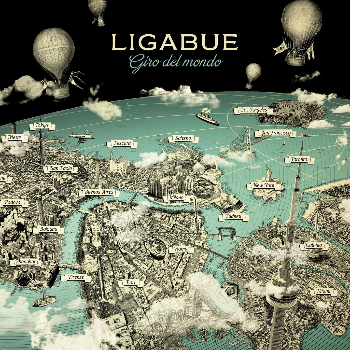 Giro del Mondo (Deluxe 3LP) - Ligabue: Rivivi l'Emozione del Tour 2015