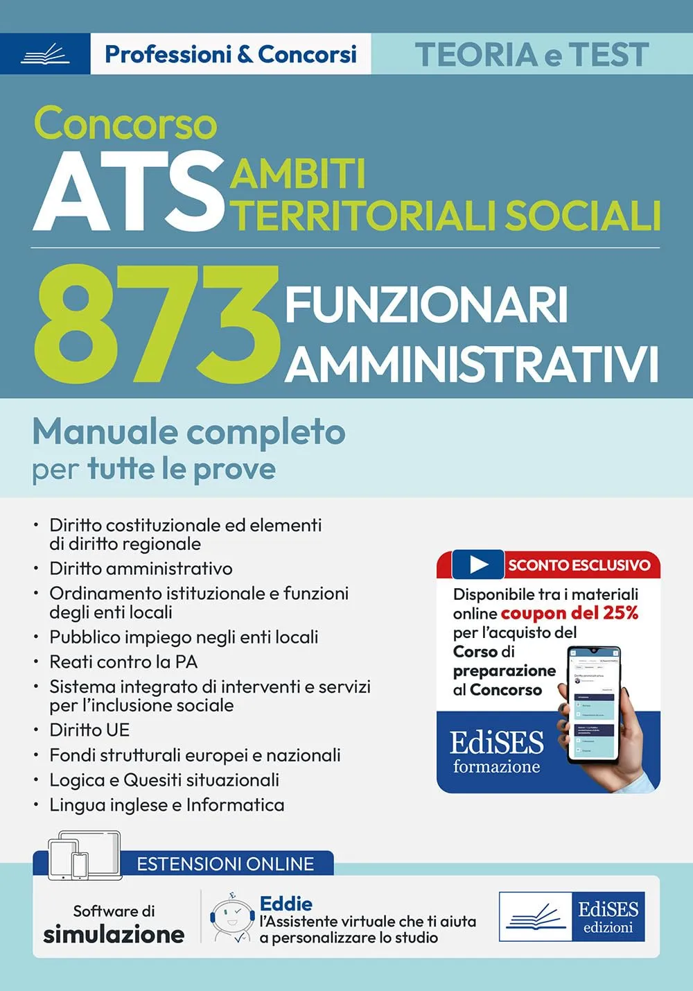 Concorso 873 Funzionari Amministrativi ATS: Manuale Completo per Tutte le Prove