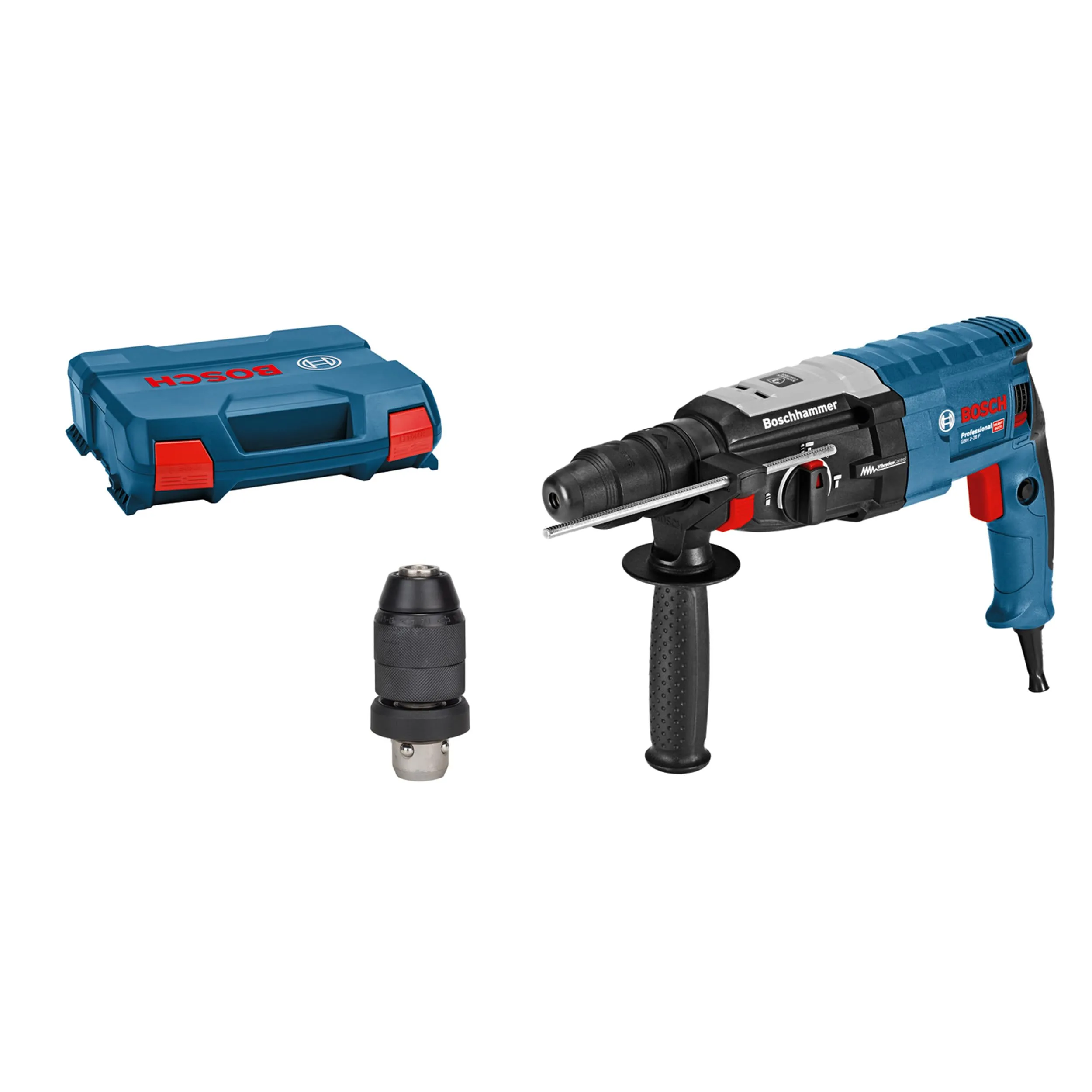 Bosch GBH 2-28 F Professional Martello Perforatore SDS-Plus con Mandrino Autoserrante