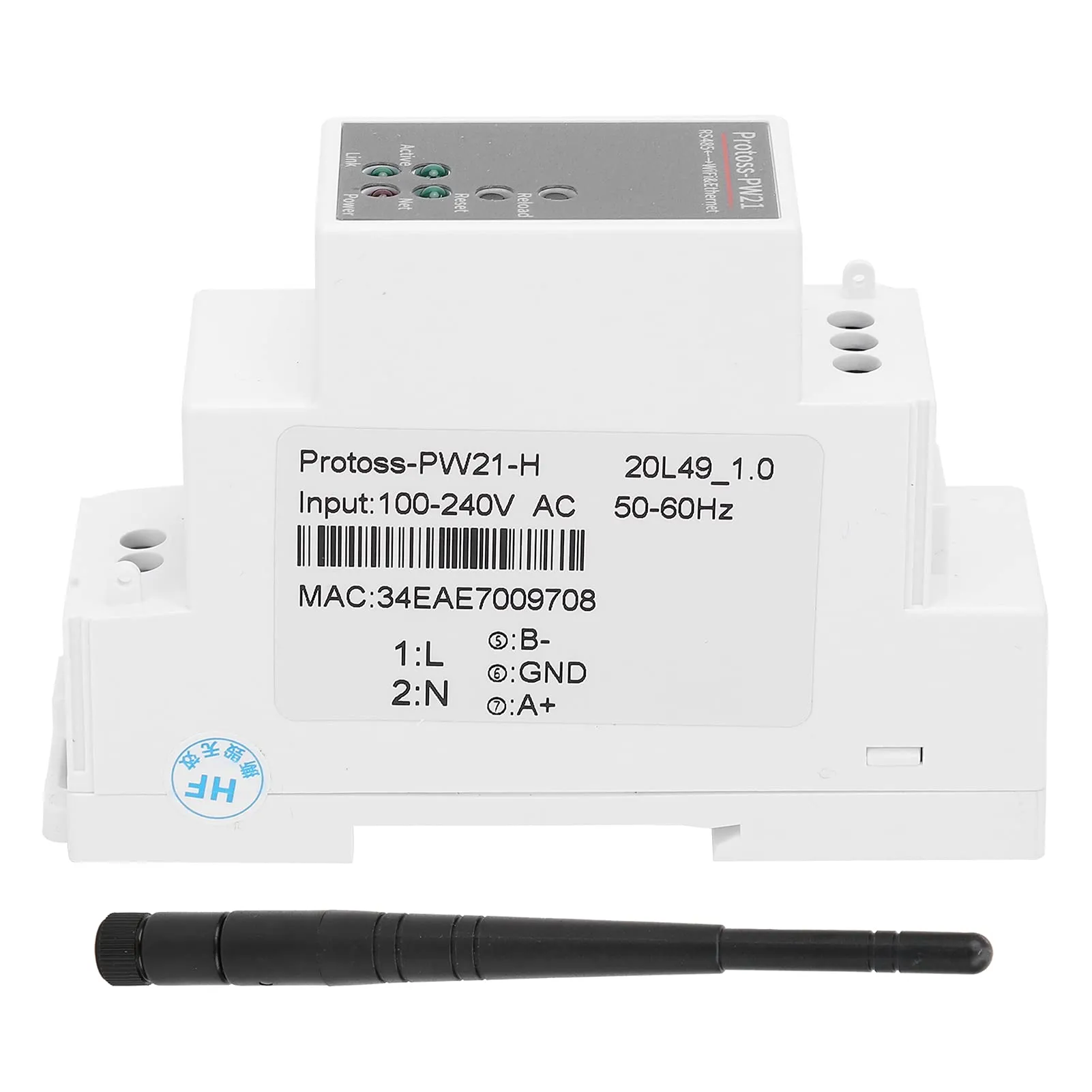 BOROCO Server Seriale WiFi RS485 a WIFI/Ethernet PW21-H
