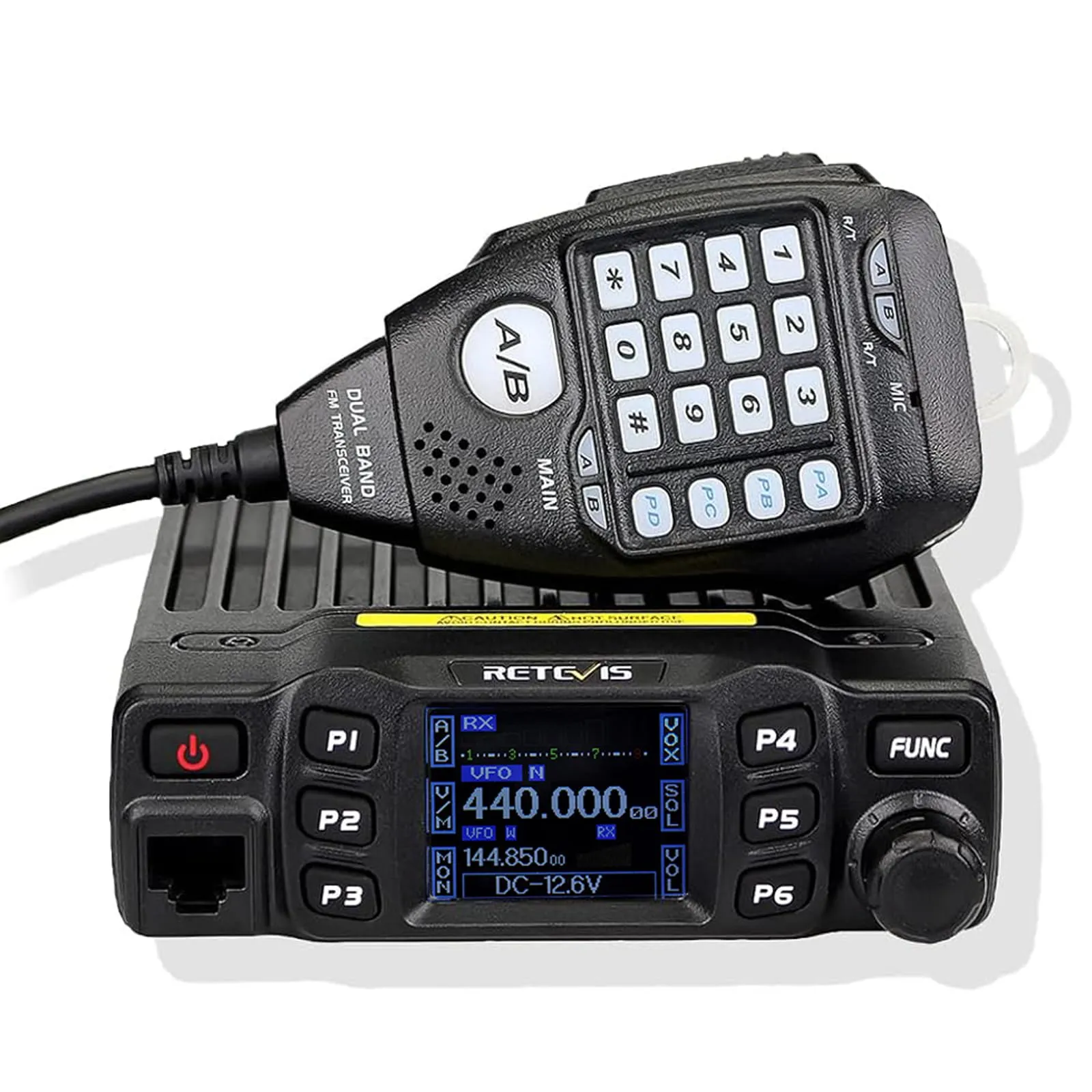 Retevis RT95 Radio Mobile Dual Band per Auto