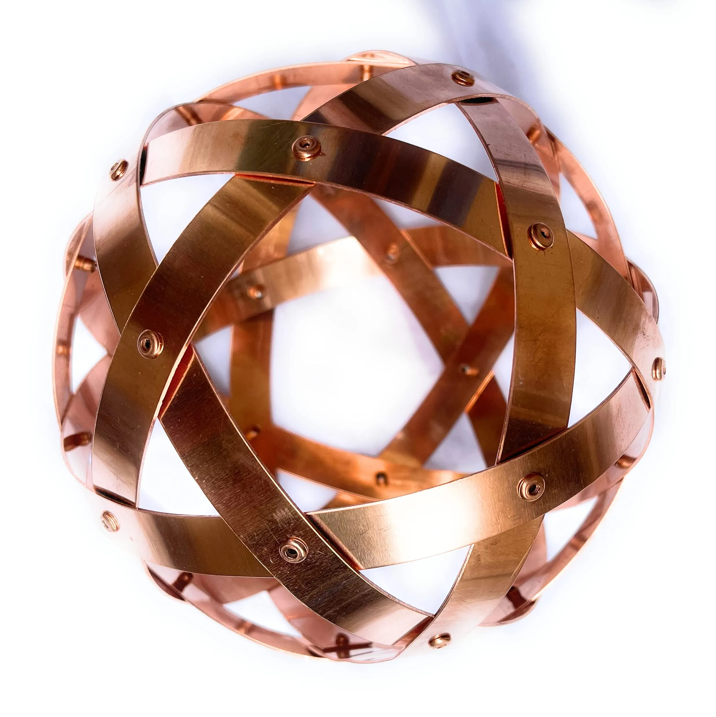 Pentasfera (Genesa 6 Cerchi) - Purificatore Energetico in Rame - Diametro 16 cm