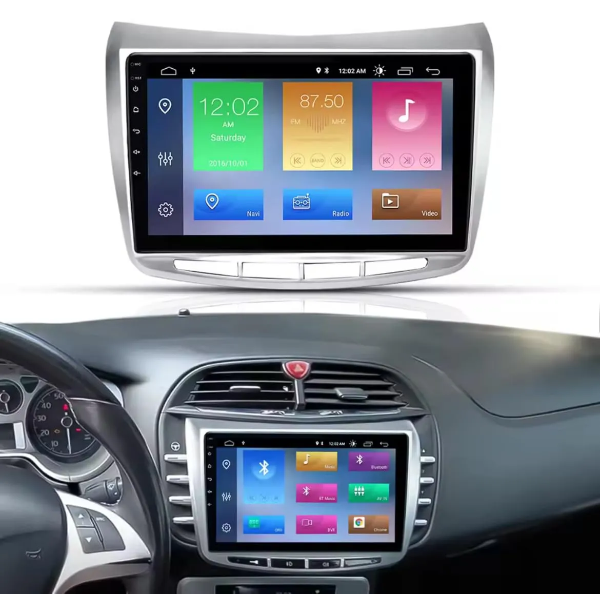 Autoradio CarPlay Android Auto per Lancia Delta 2008-2014