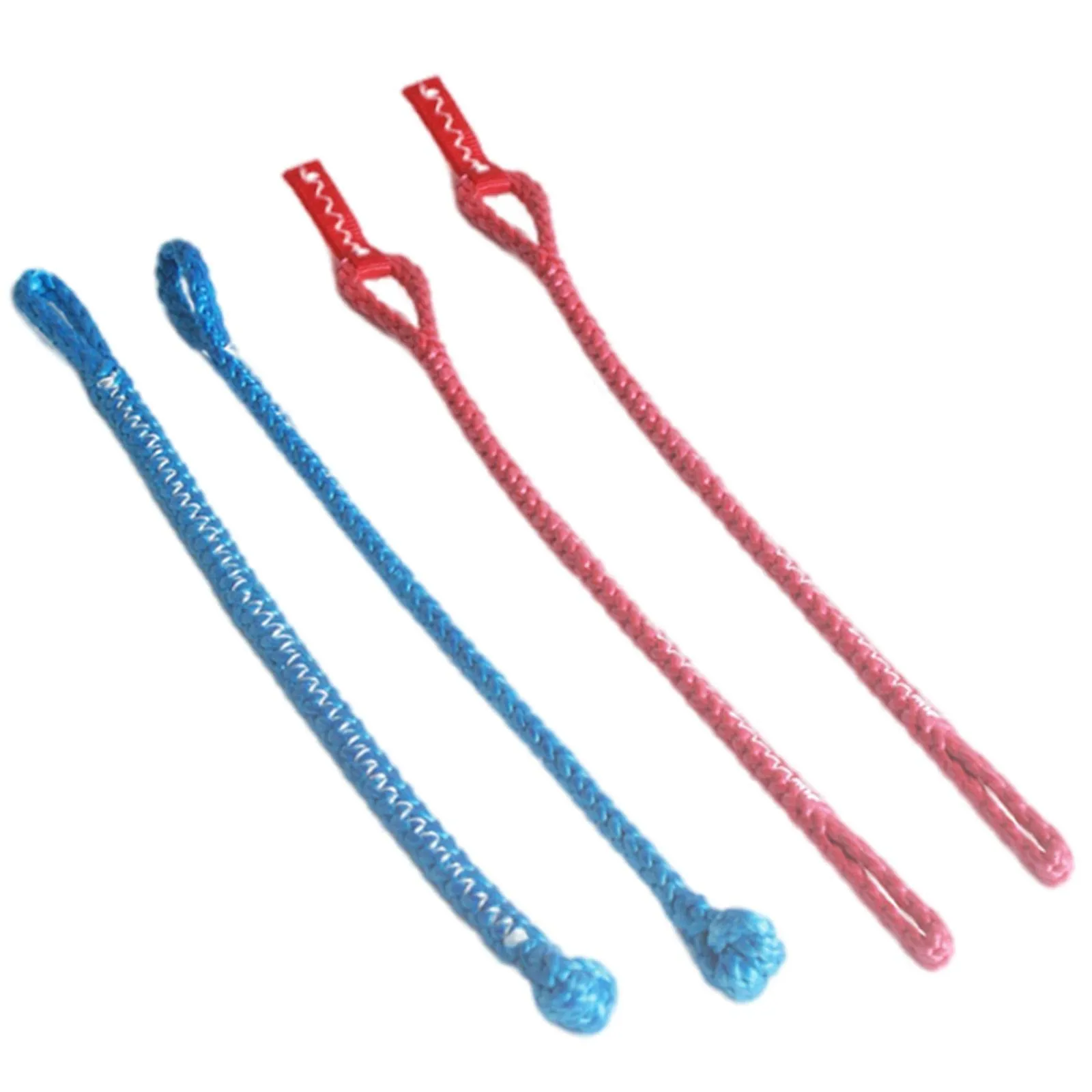 Universal Pigtail Set 4 Kite Kitesurf Kiteboarding Linea 1000KG, Rosso Blu, 4 pz