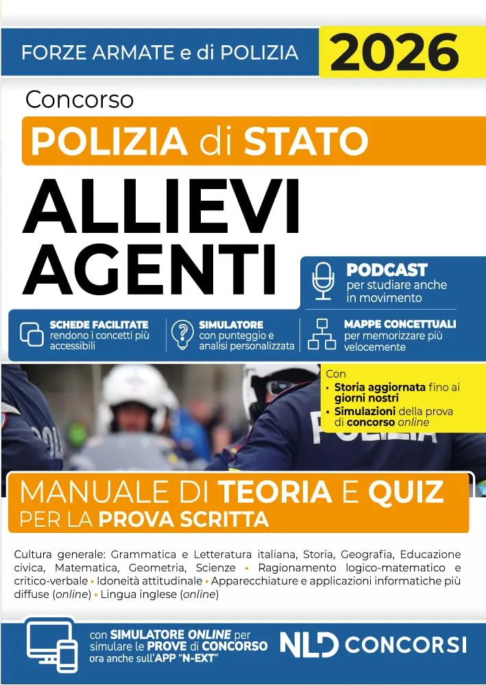 Concorso Polizia di Stato Allievi Agenti 2026: Manuale Completo per la Prova Scritta
