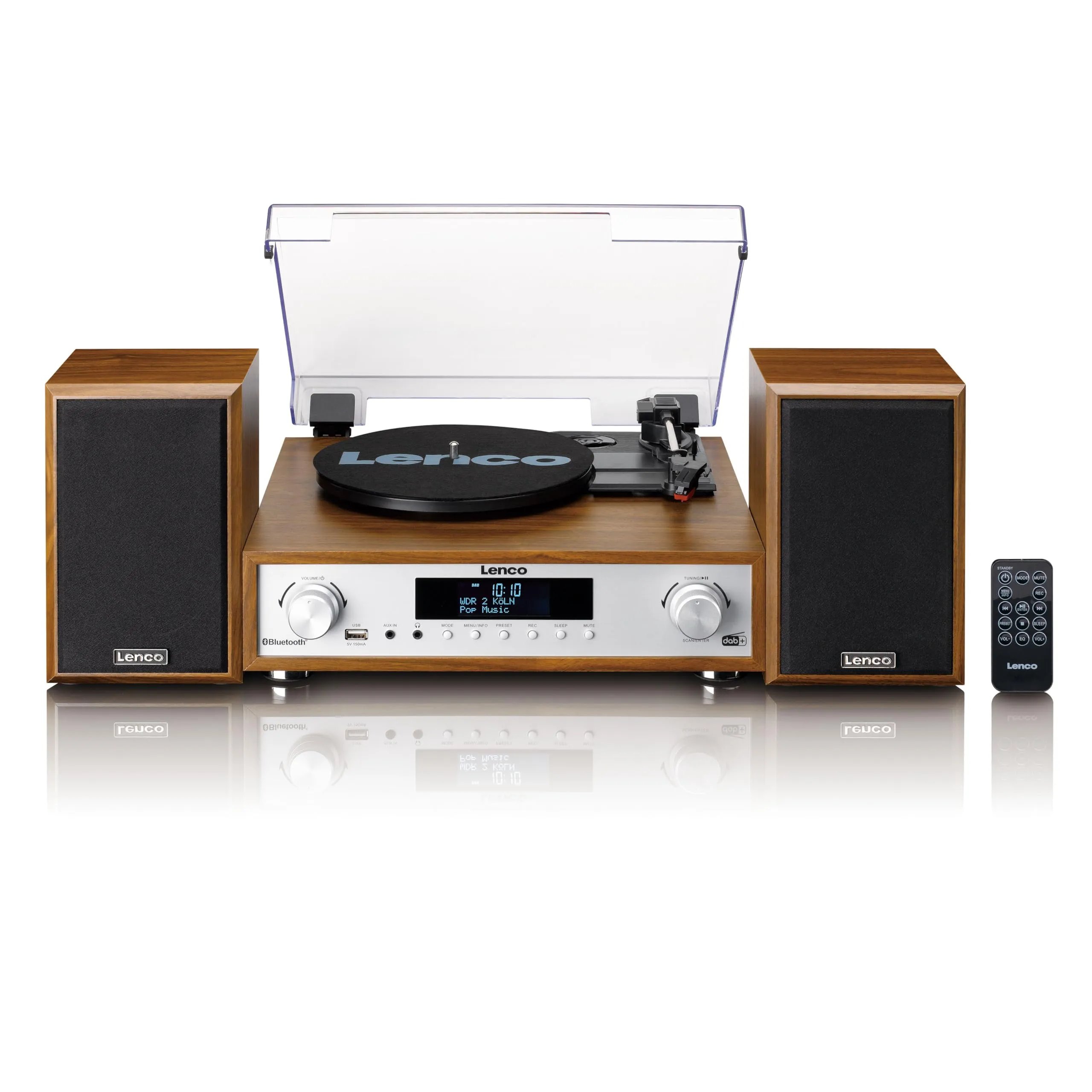 Lenco MC-160WD Impianto stereo con giradischi