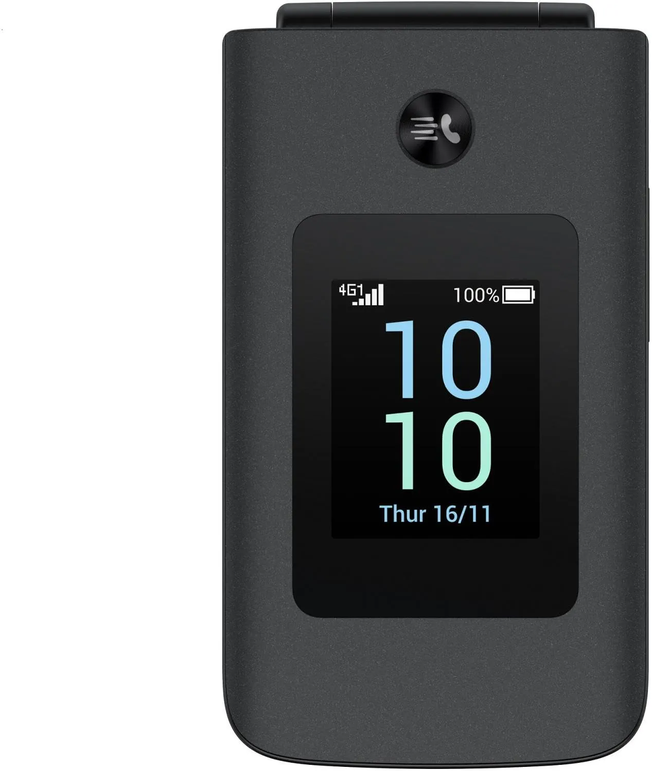 TCL One Touch 4043D Telefono per Anziani 4G - Grigio Scuro