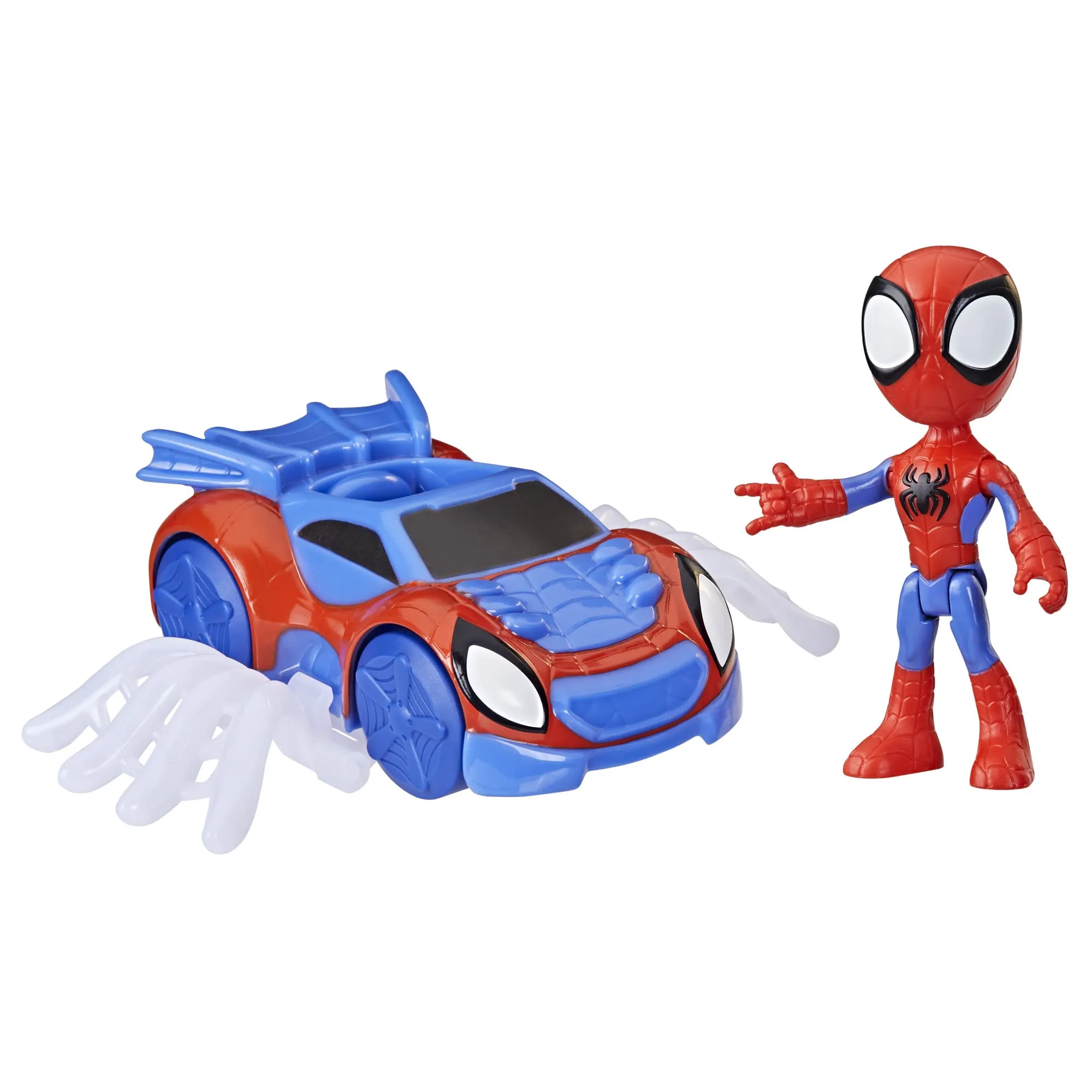 Hasbro Spidey e i Suoi Fantastici Amici Web-Crawler Veicolo Spidey con Accessorio F7454