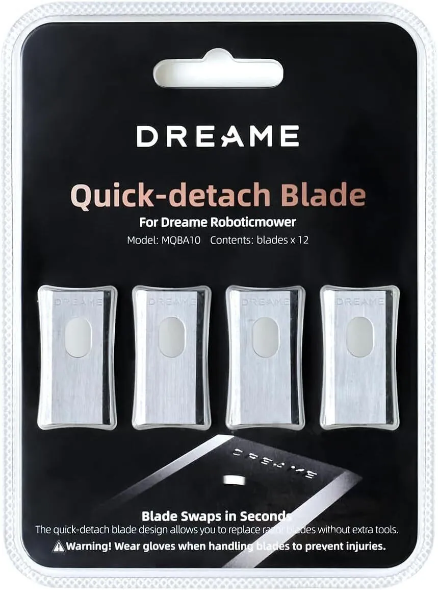 Dreame Quick-detach Blade (12 pcs) A1/A1Pro/A2 - Lame di ricambio per robot rasaerba