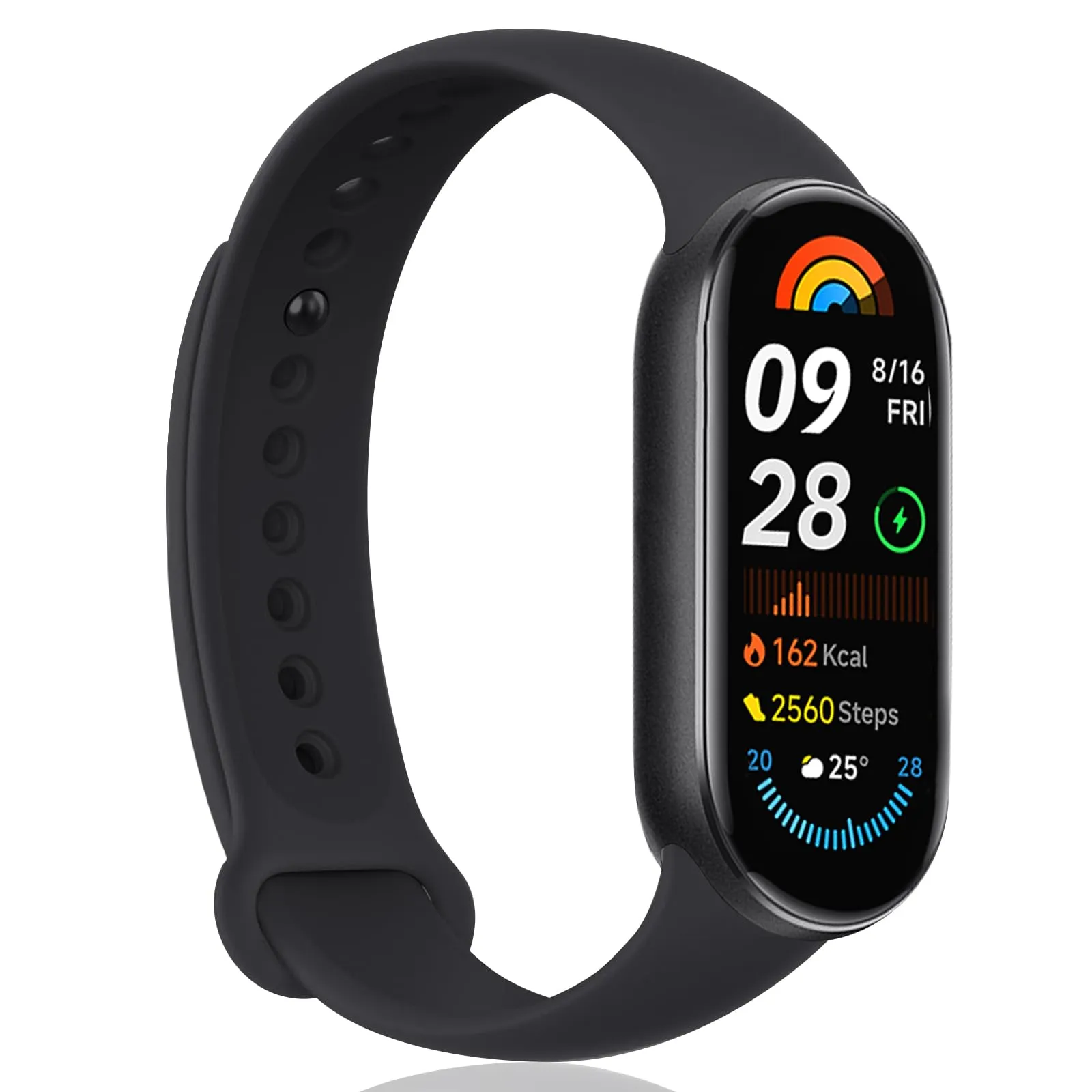 YINMIU Mi Band 9 - Smartband AMOLED con Monitoraggio Avanzato della Salute e 150+ Modalità Sportive