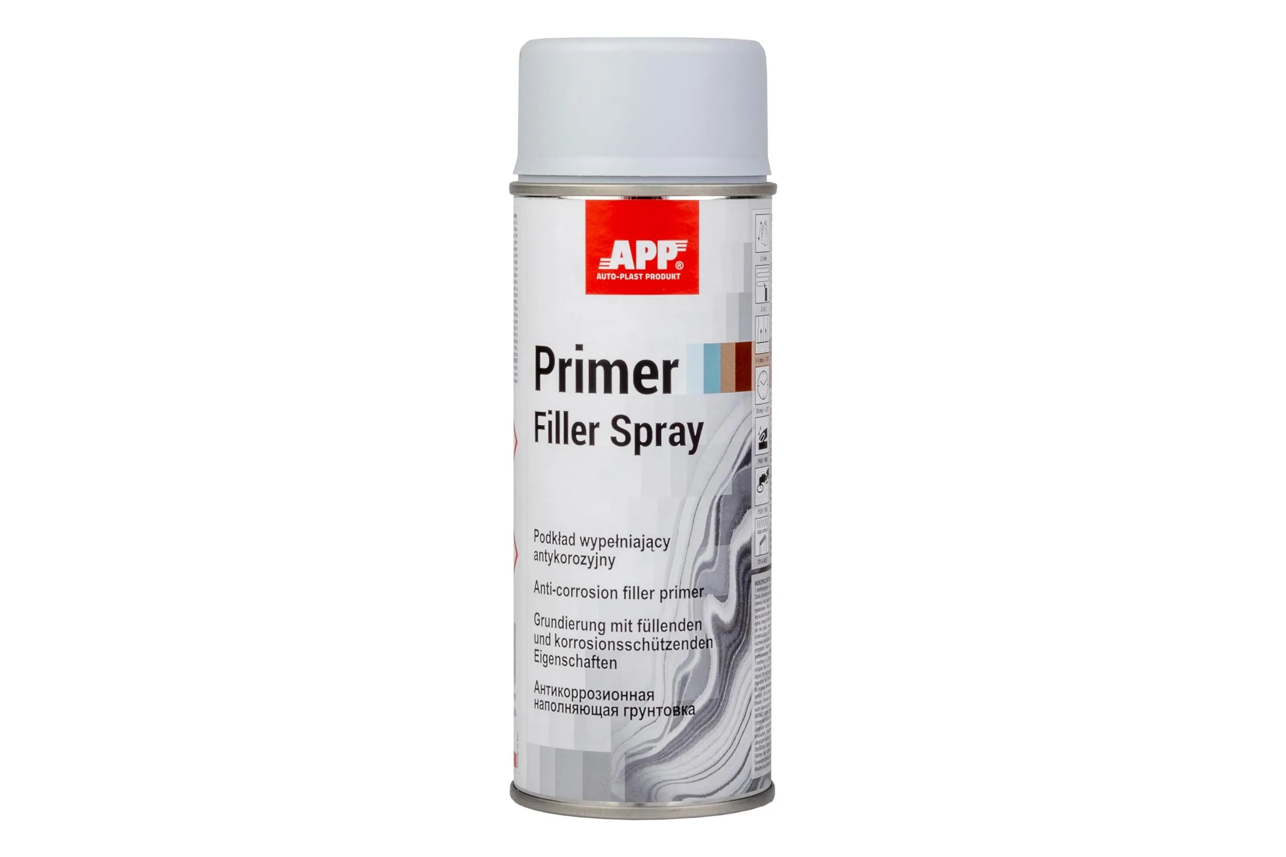 APP Primer Filler Fondo riempitivo per carrozzeria - Grigio Chiaro 400ml