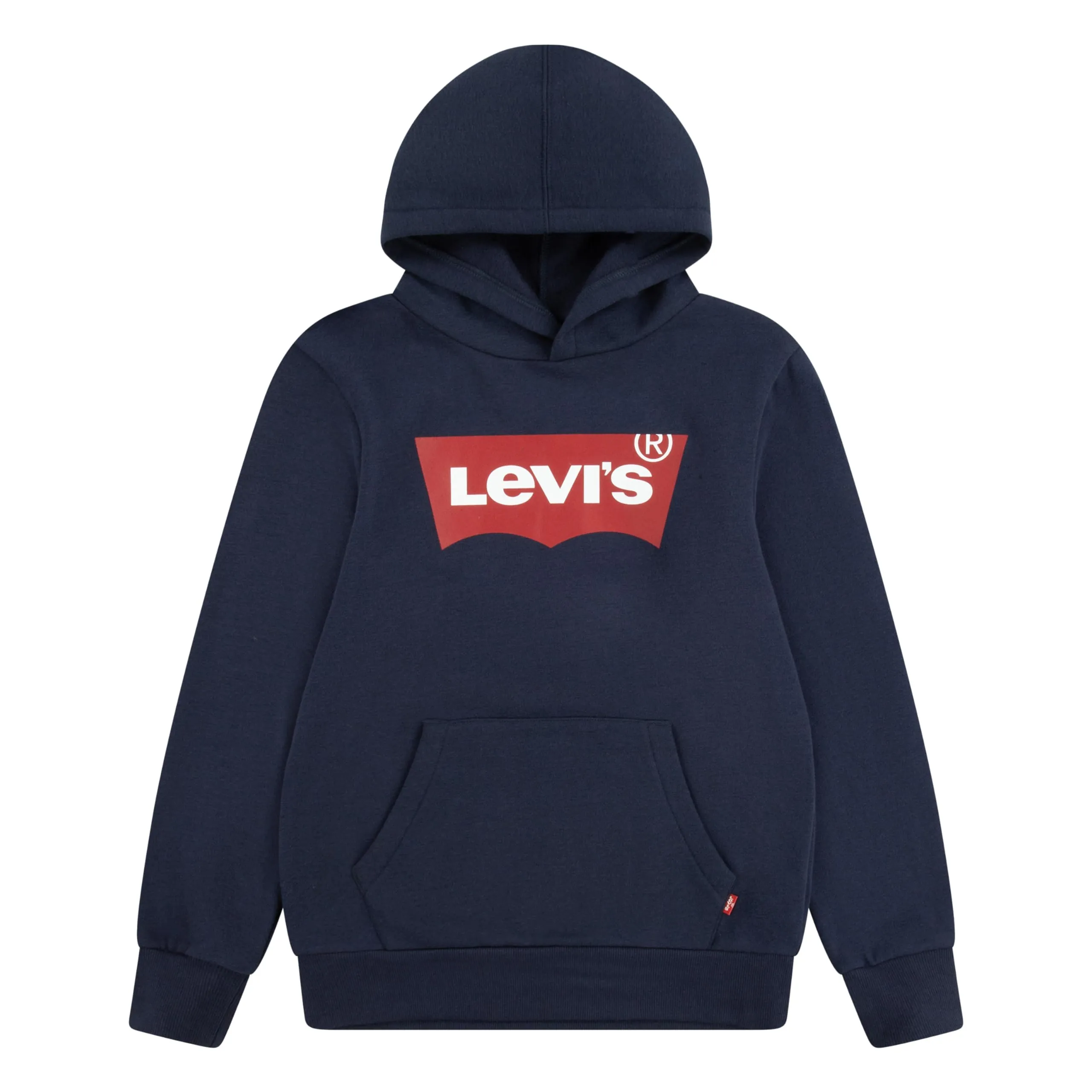 Levi's Lvb Batwing Screenprint Hoodie Blu - Felpa con Cappuccio Bambino