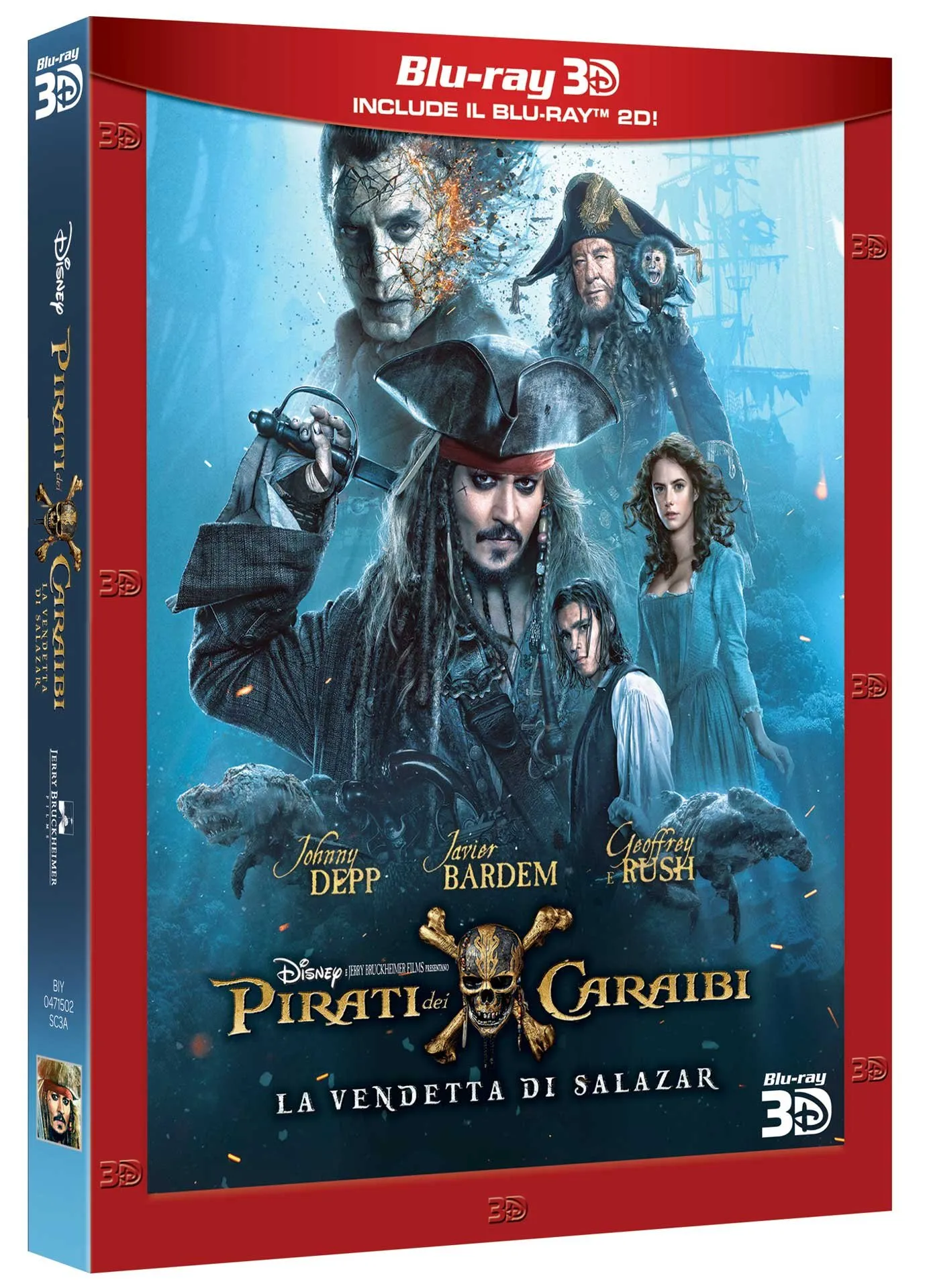 Pirati dei Caraibi: La vendetta di Salazar (Blu-ray 3D + 2D)