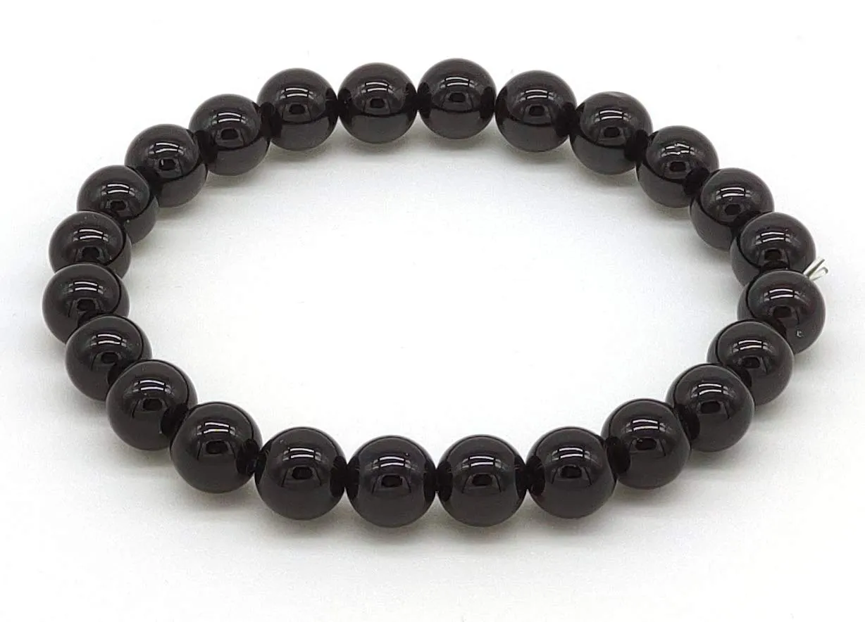Bracciale Tormalina Unisex Pietre Dure Naturali Artigianale