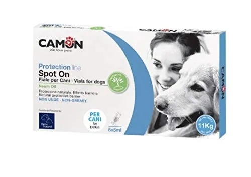 Camon Fiale Spot On Antiparassitario Olio di Neem Cane > 11kg