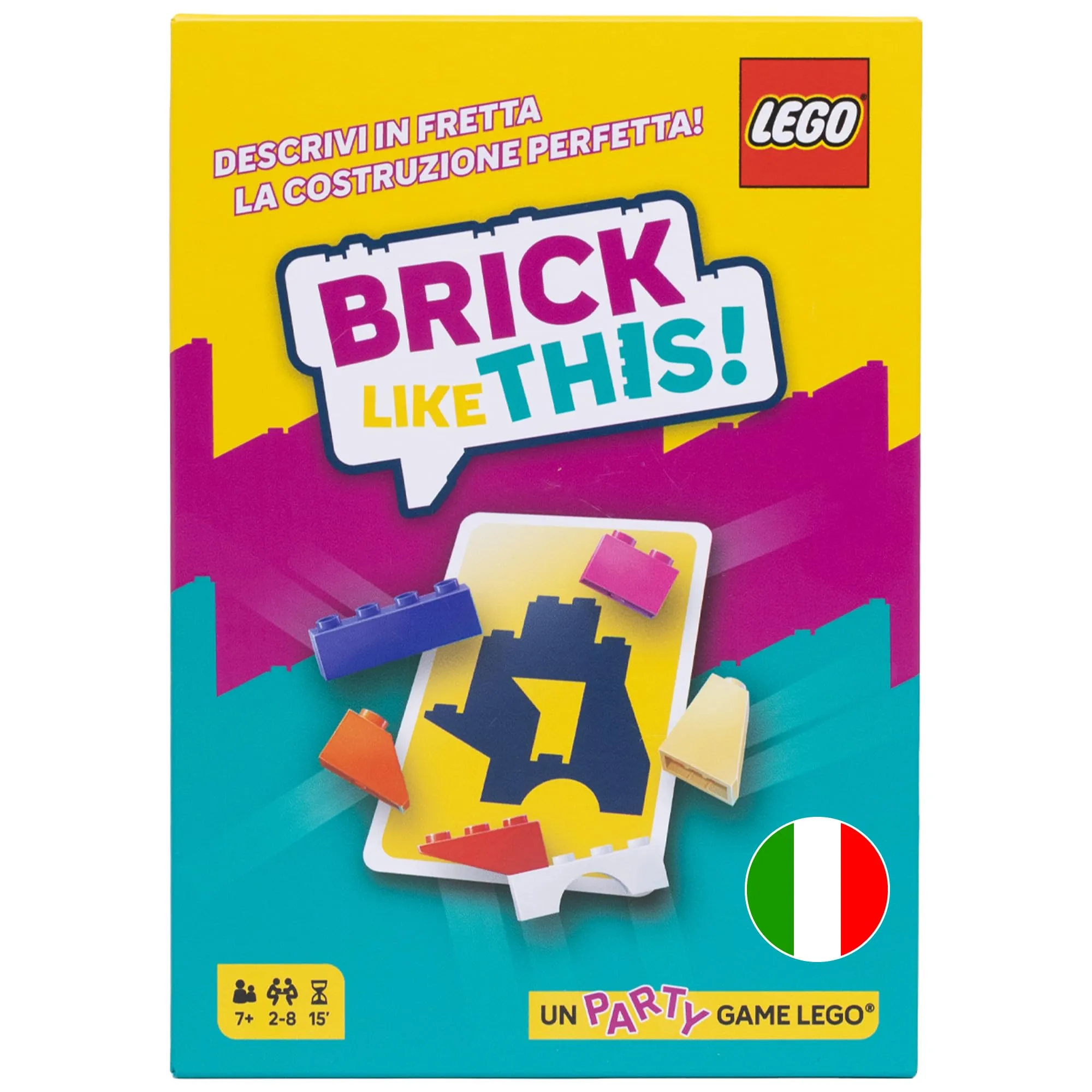 Asmodee Brick Like This! Il Gioco di Società ufficiale LEGO