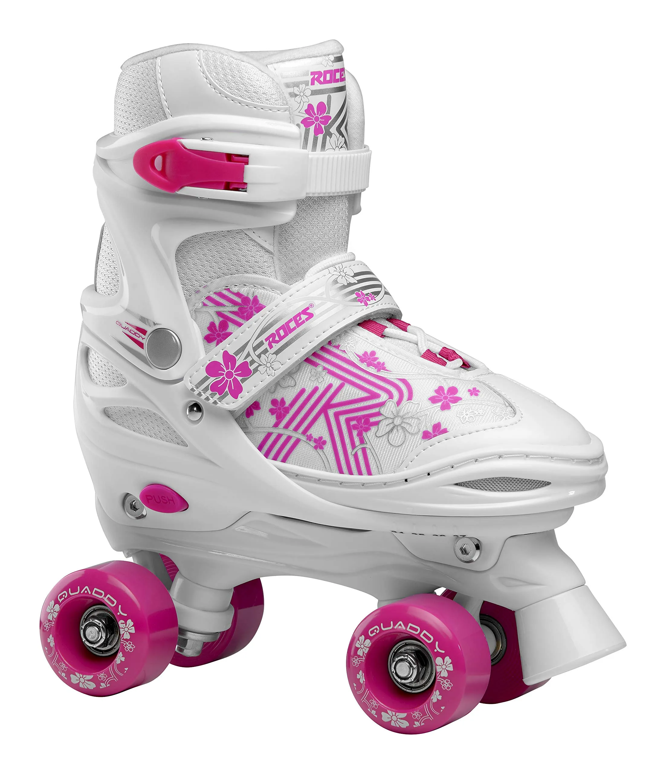 Roces Quaddy 3.0 Girl Pattini a Rotelle Regolabili per Bambina