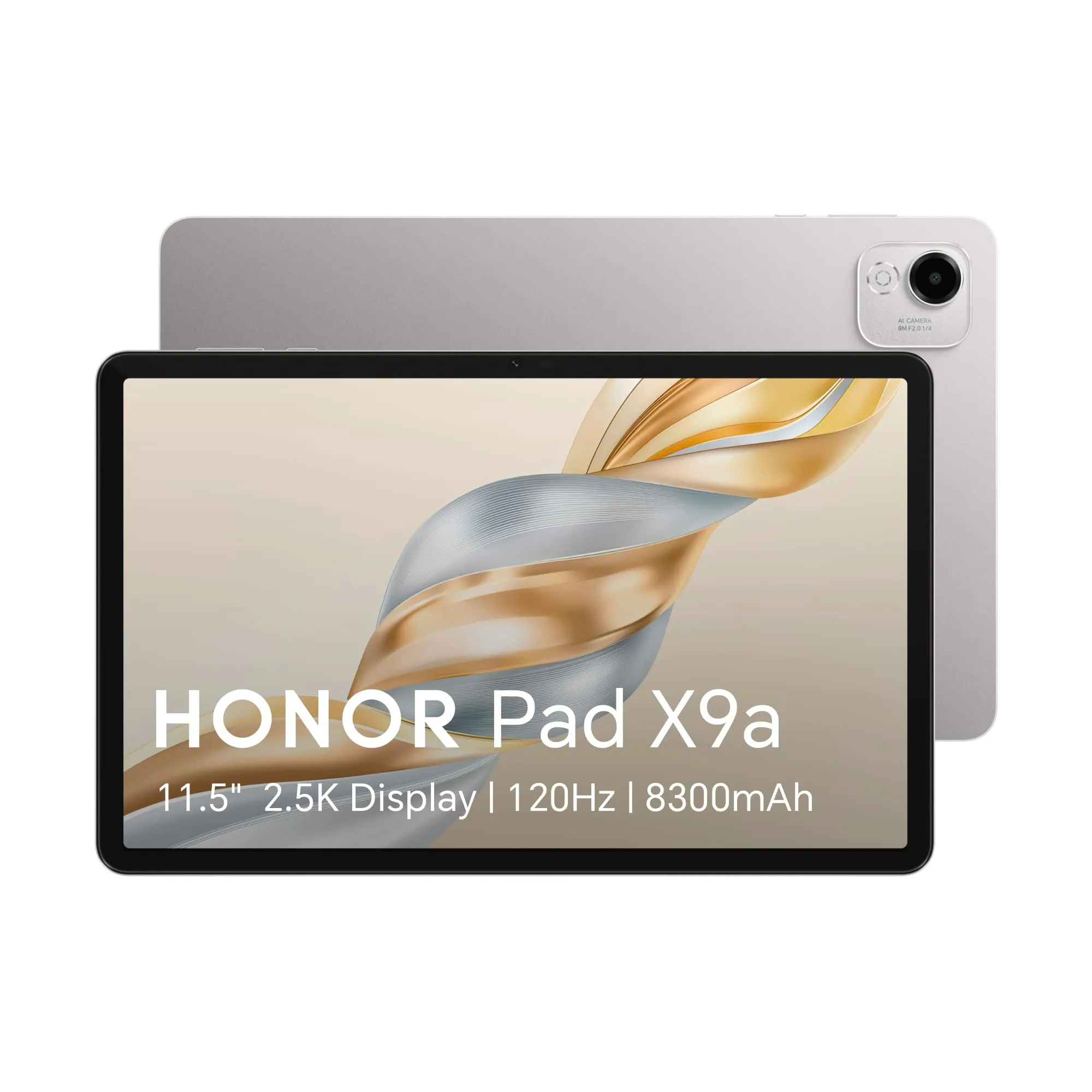 HONOR Pad X9a - Tablet 11.5" FullView, Batteria 8300mAh, Design in Metallo, Grigio (Wi-Fi)