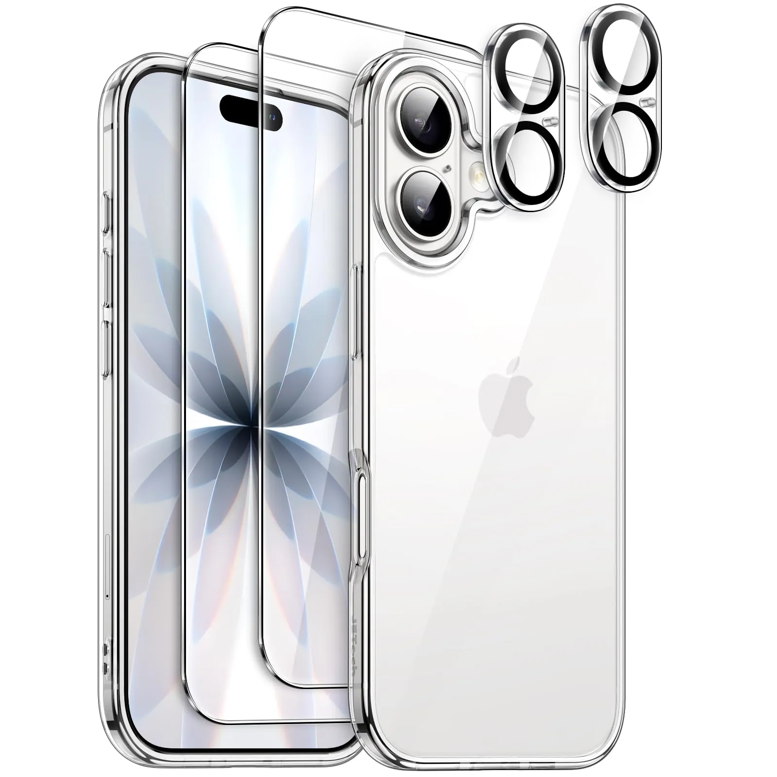 JETech 5 in 1 Cover per iPhone 17 6,3 Pollici