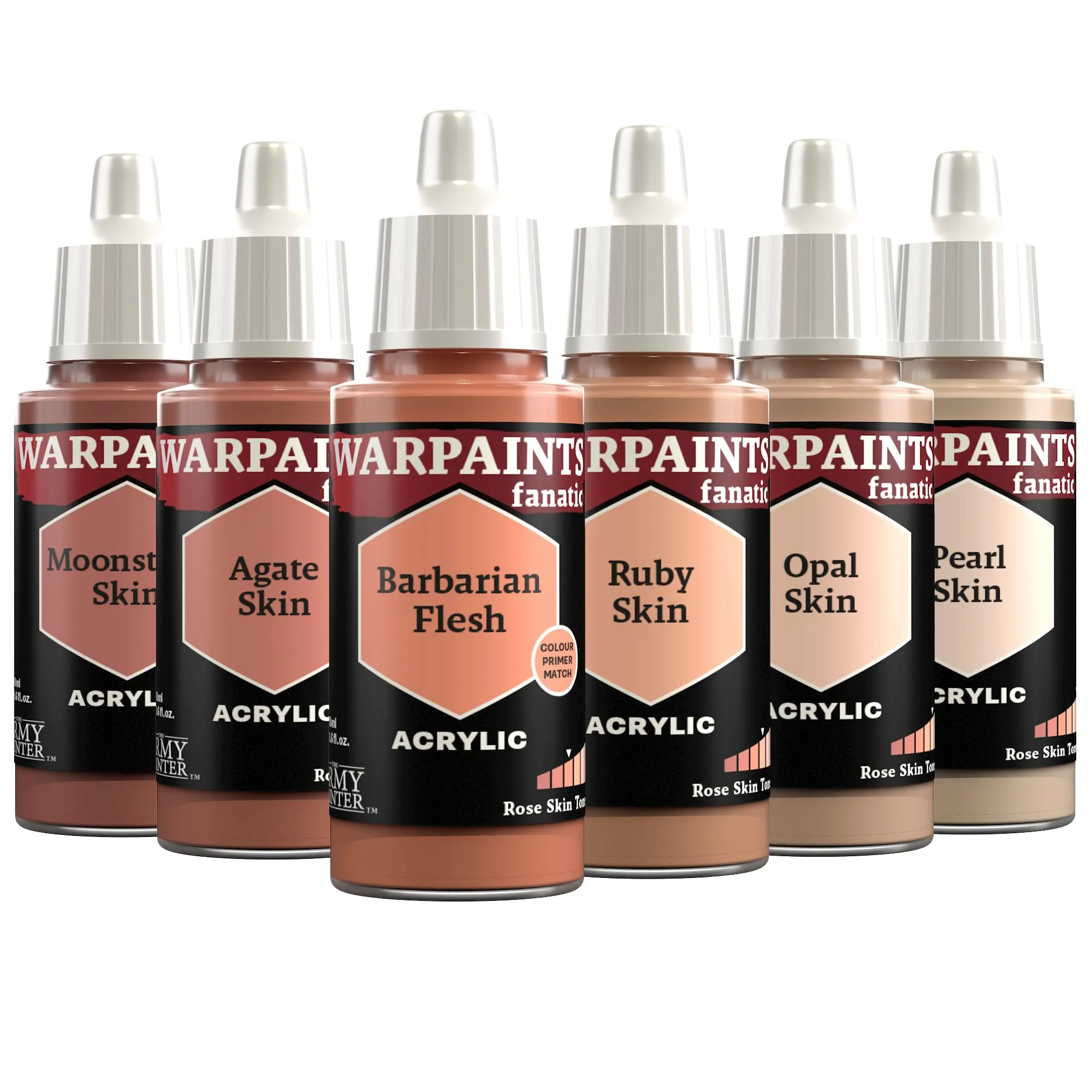 The Army Painter Warpaints Fanatic Flexible Triad: Rose Skin Tones