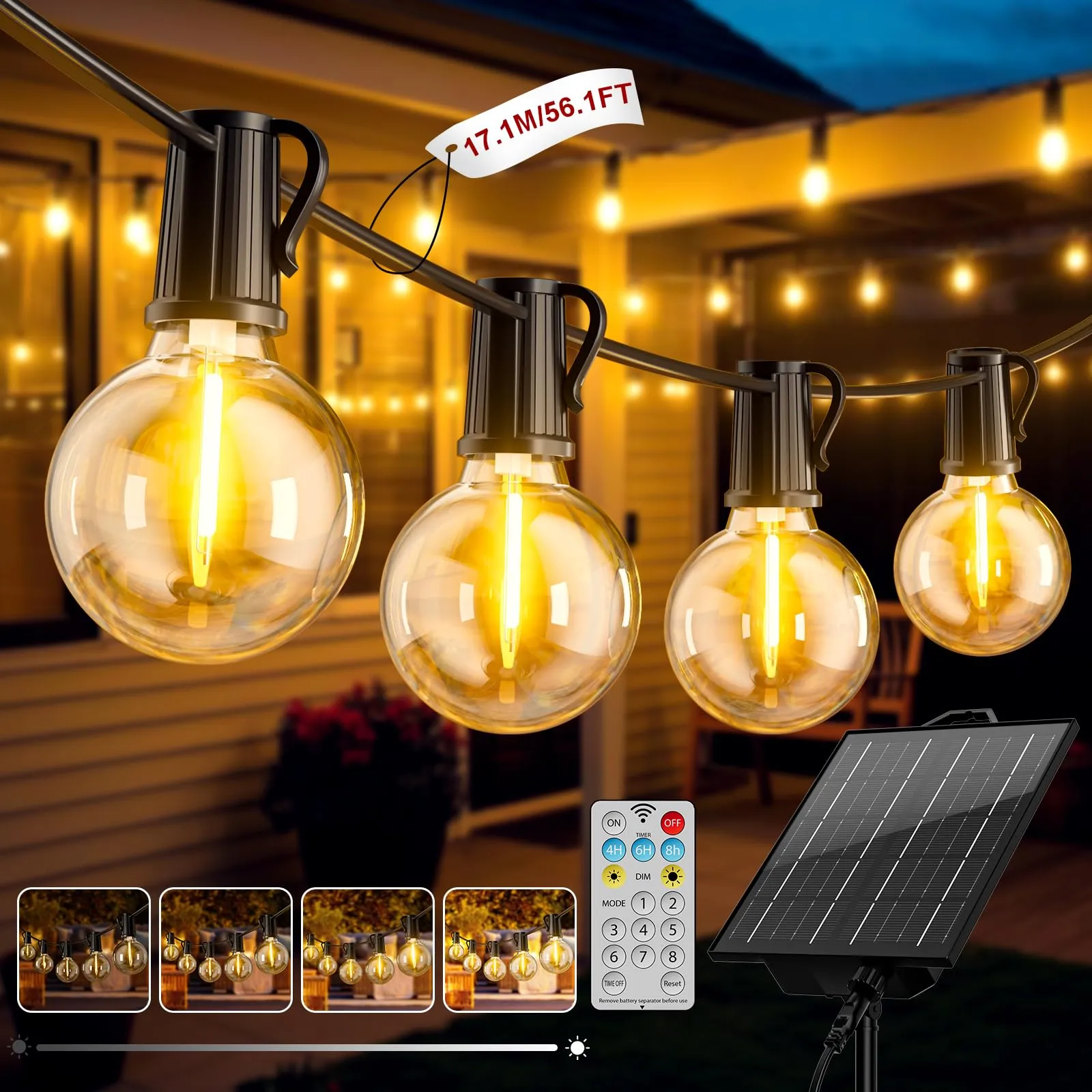 FIFlying Catena Luminosa Esterno Solare 17M