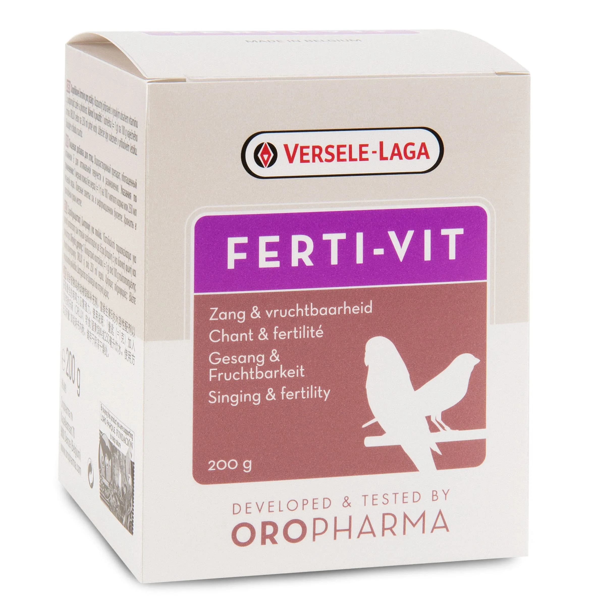 Versele Laga Ferti-Vit Integratore per Fertilità Uccelli - 200g