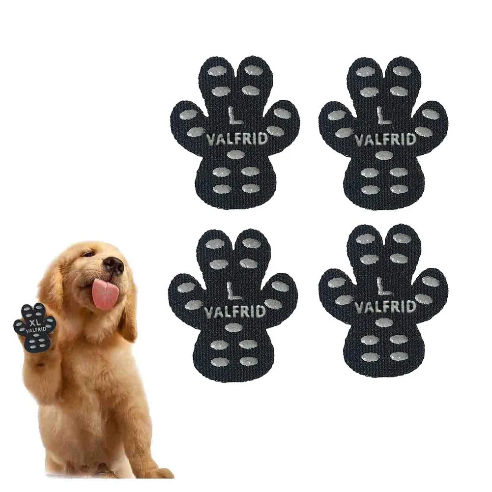 VALFRID Protezioni Zampe Cani - Pads Antiscivolo Autoadesivi Misura L (24 pz)