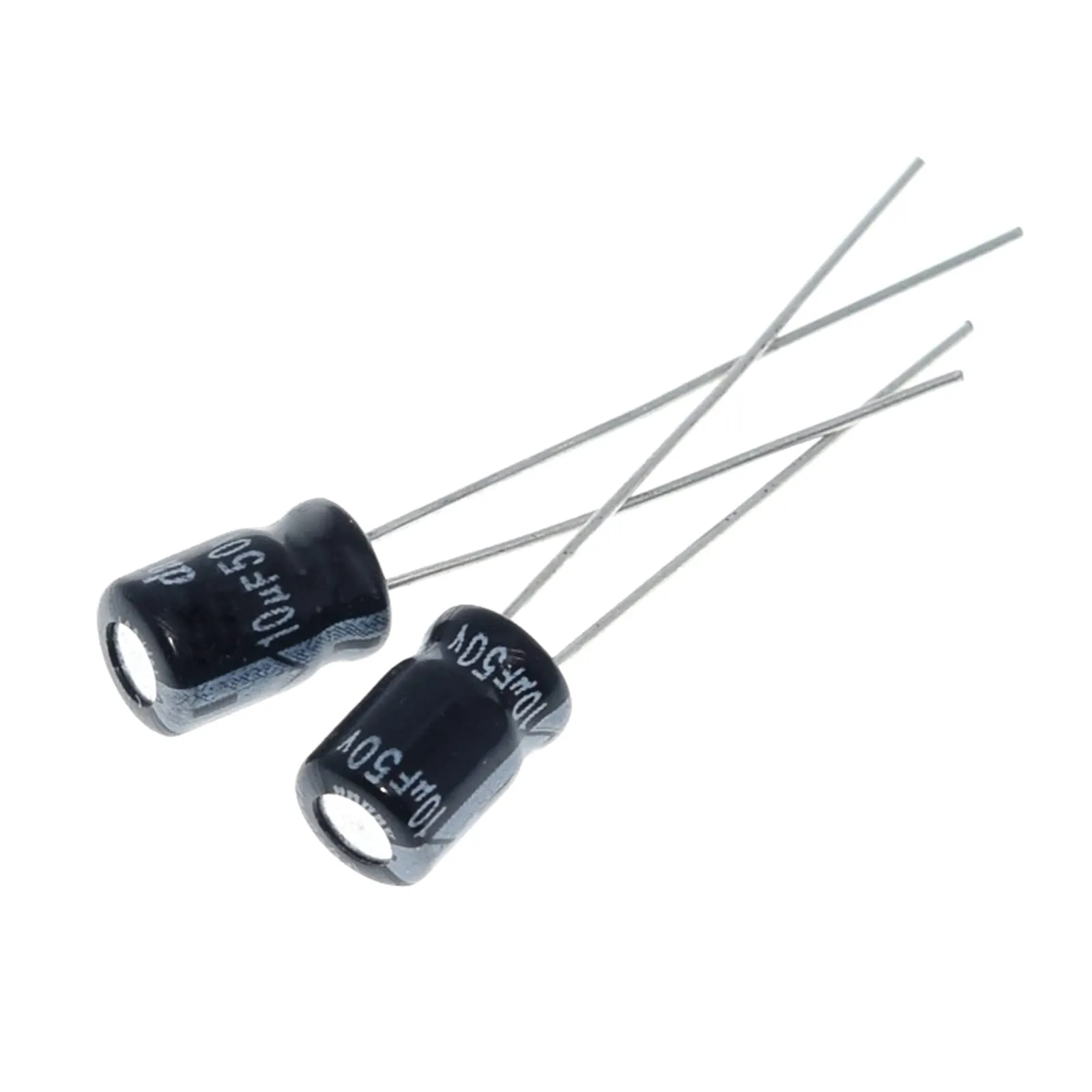 EFARMA Condensatori elettrolitici 10uF 50V, 5x7mm - Set da 50 pezzi
