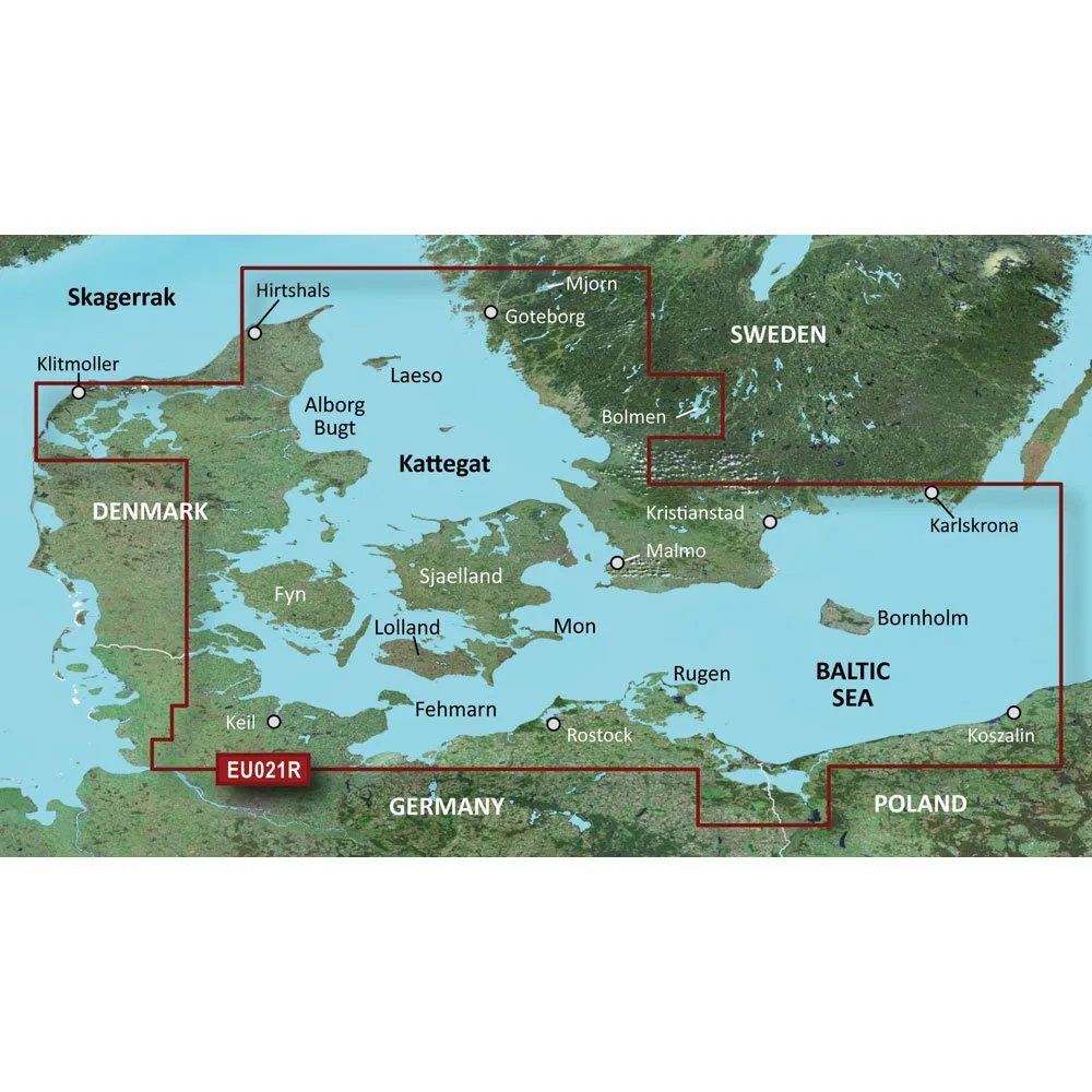 Garmin BlueChart g2 Vision VEU021R - Costiera Croata e Adriatico Settentrionale