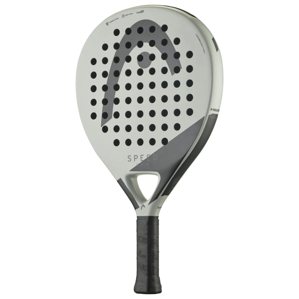 HEAD EVO Speed - Racchetta da Padel, Grigio/Nero