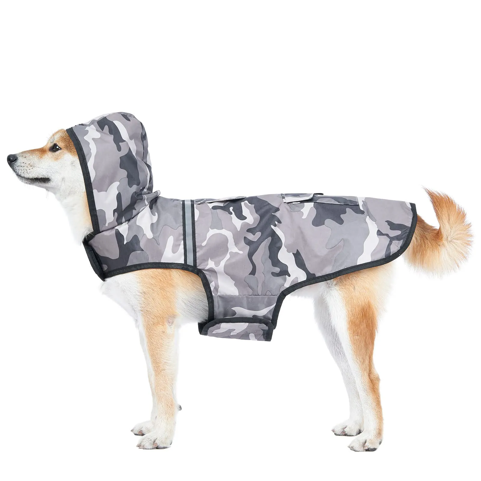 KoKoBin Impermeabile per Cani Riflettente con Cappuccio - Protezione e Sicurezza per il Tuo Amico a Quattro Zampe