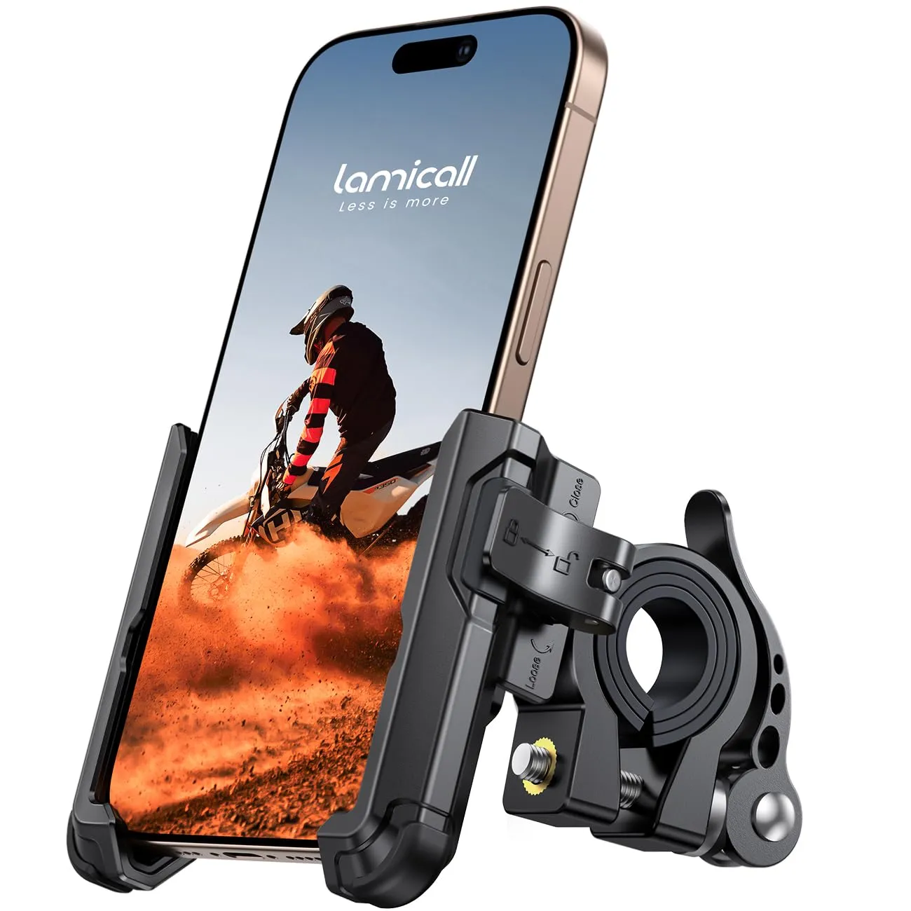 Lamicall Supporto Telefono Bicicletta - Porta Cellulare Moto Universale