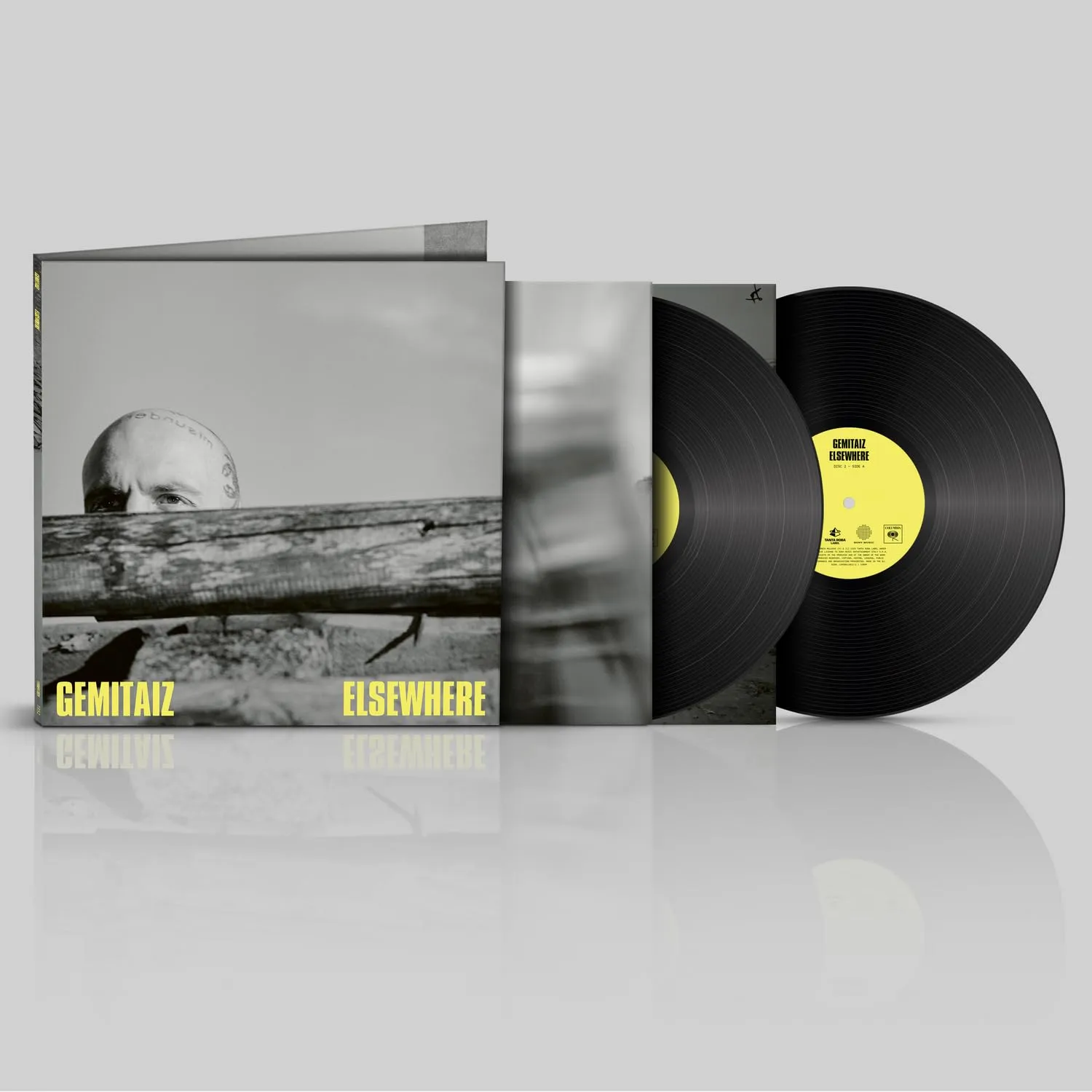Elsewhere - Doppio LP Black & White Version (Alternative Cover)