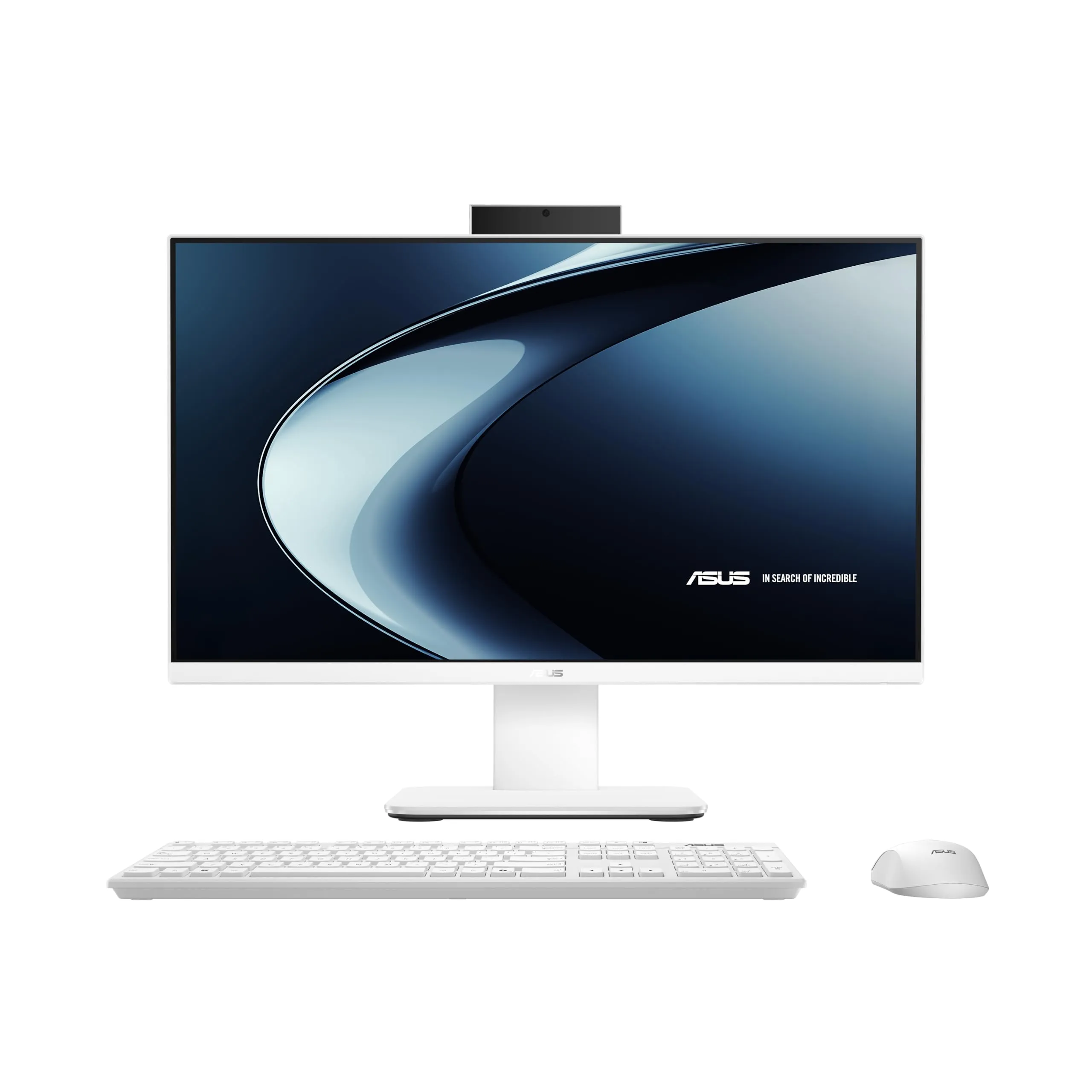 ASUS All-in-One V440VAK Bianco - Display 24" FHD, Intel Core i5-13420H, 8GB RAM, 512GB SSD, Windows 11 Home