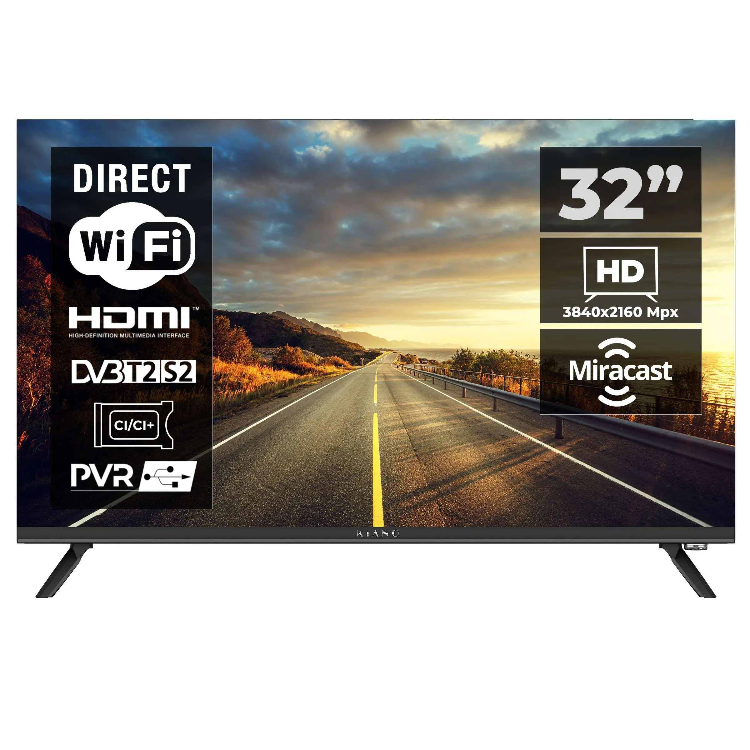 KIANO Smart TV 32" Elegance HD Ready