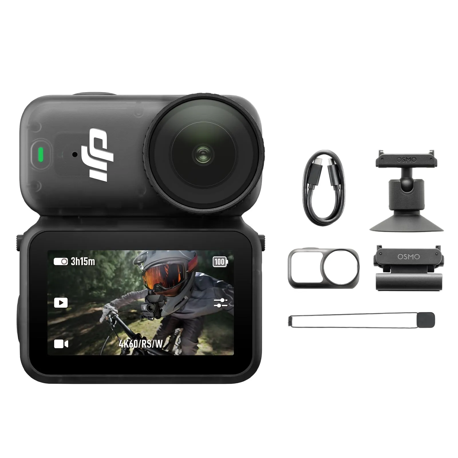 DJI Osmo Nano Combo Standard - Action Camera 4K con POV Magnetico