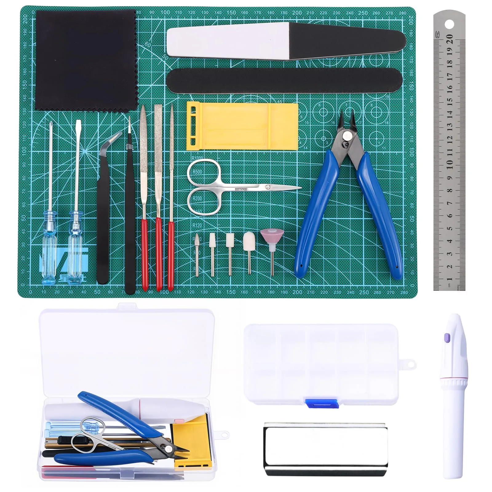 Habwea Set di 26 Strumenti per Modellismo Gundam