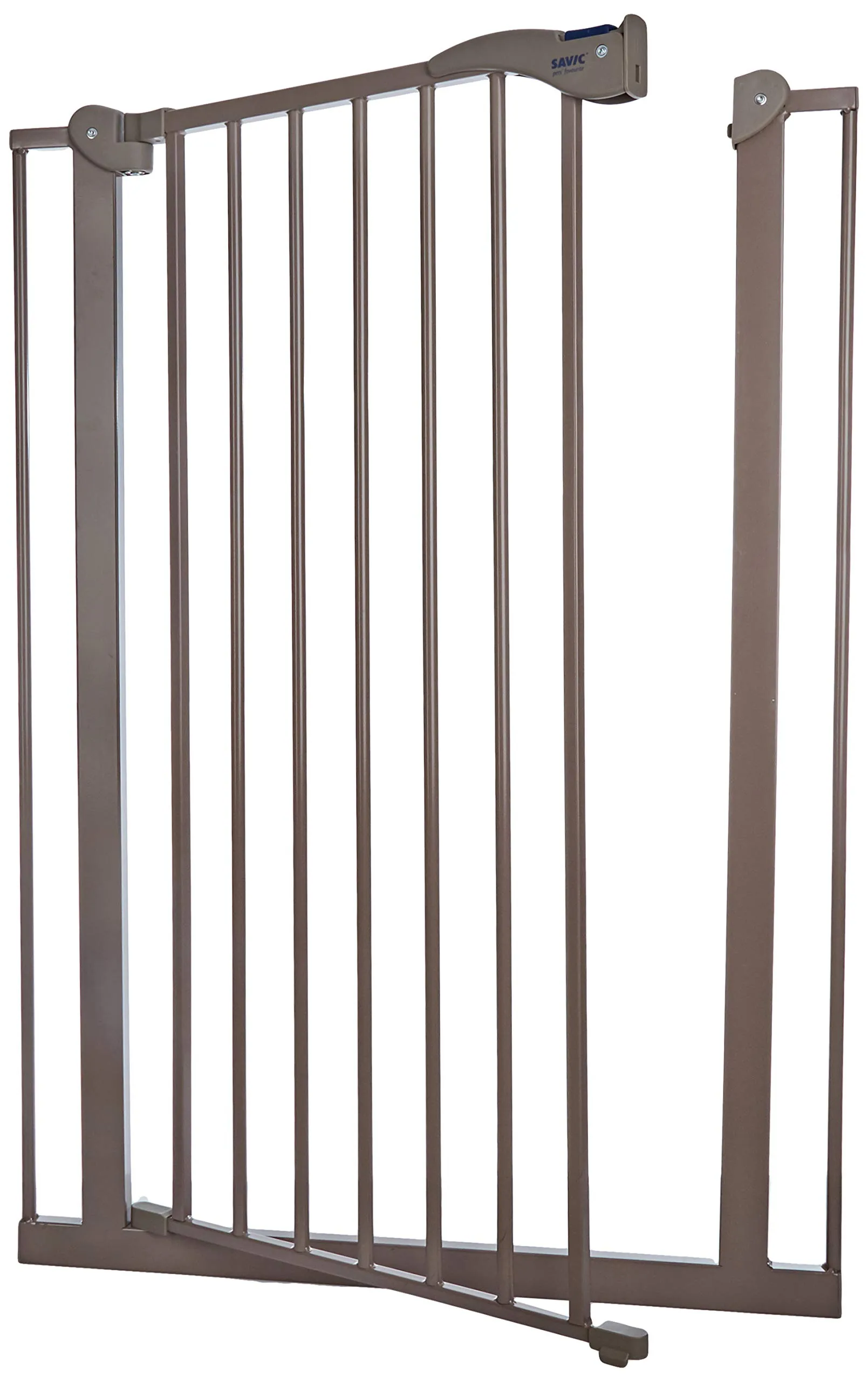 Savic Dog Barriera di Sicurezza per Cani - Warm Grey, 107 cm