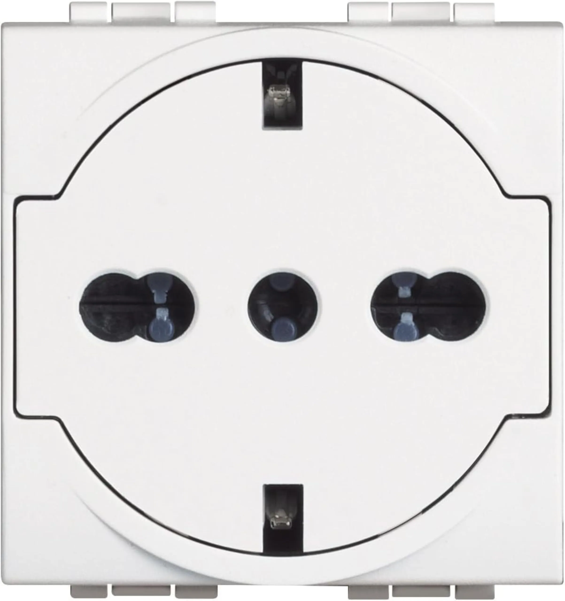 BTicino Livinglight SN4140V16FF Presa Universale Flat Bianco