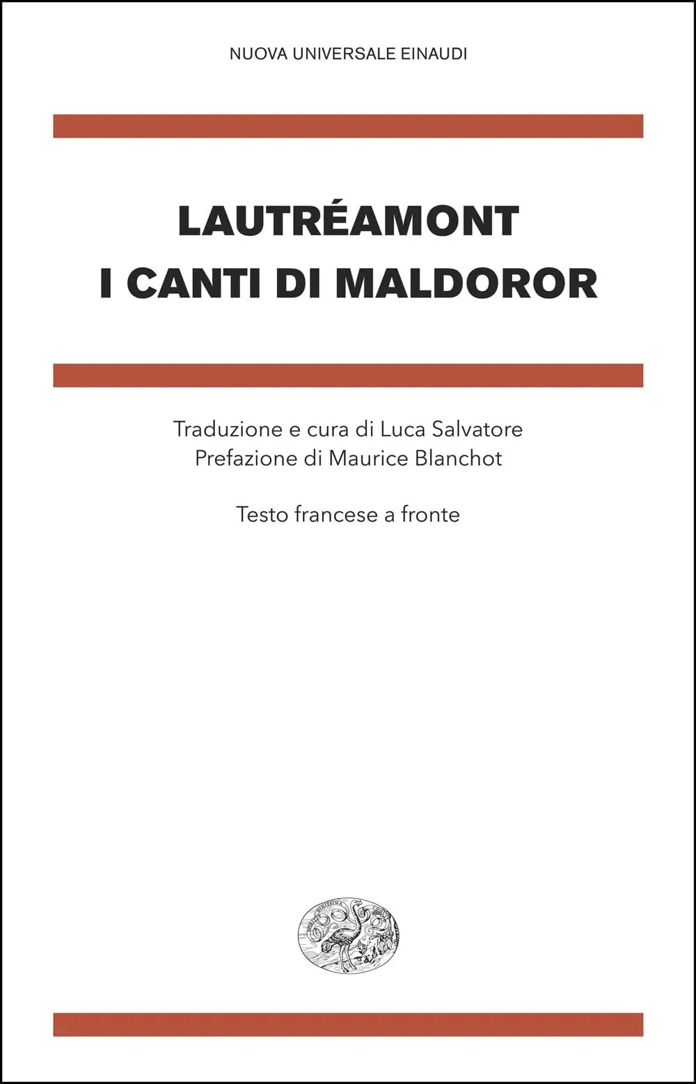 I canti di Maldoror. Testo francese a fronte