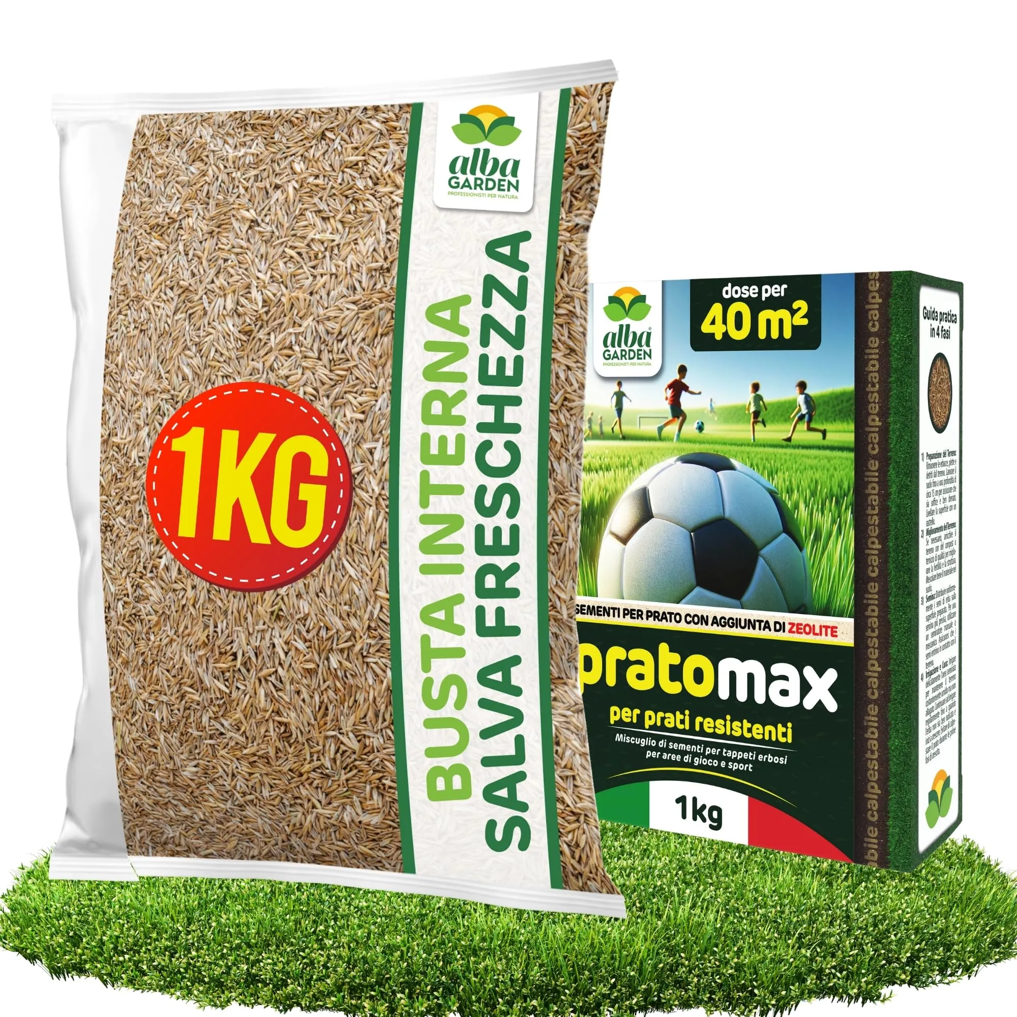 Albagarden - Sementi per Prato ad Alta Resistenza