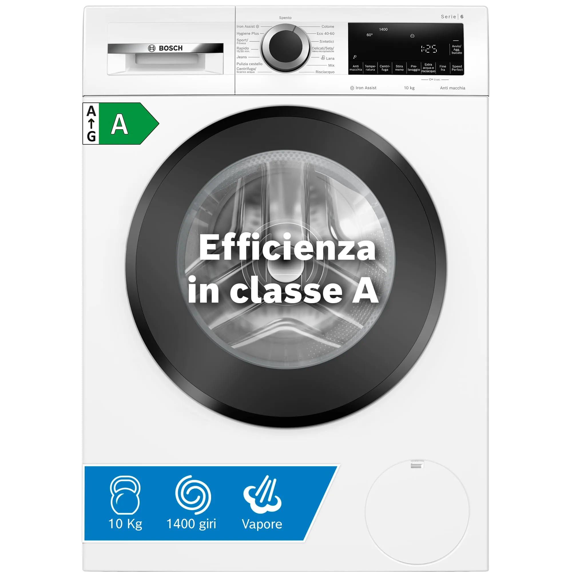 Bosch WGG254Z0II Serie 6 Lavatrice a Carica Frontale