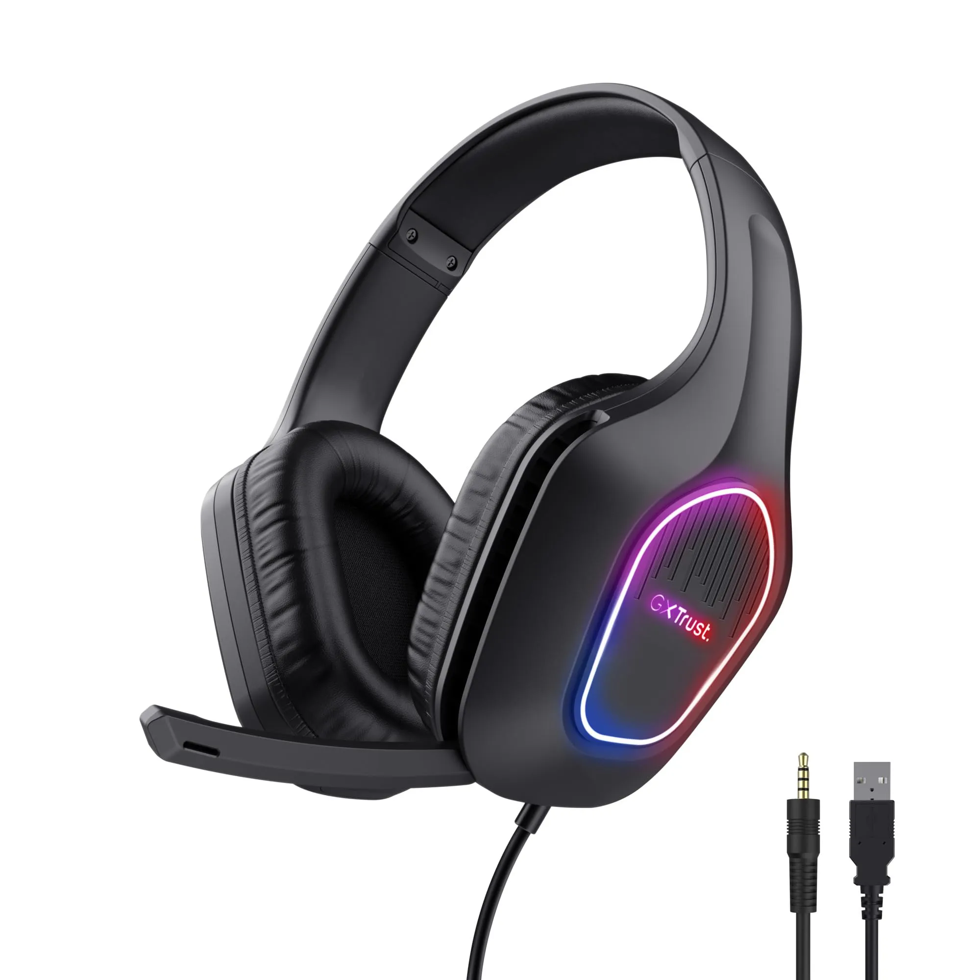 Trust Gaming GXT 419 Rayne Cuffie Gaming Leggere