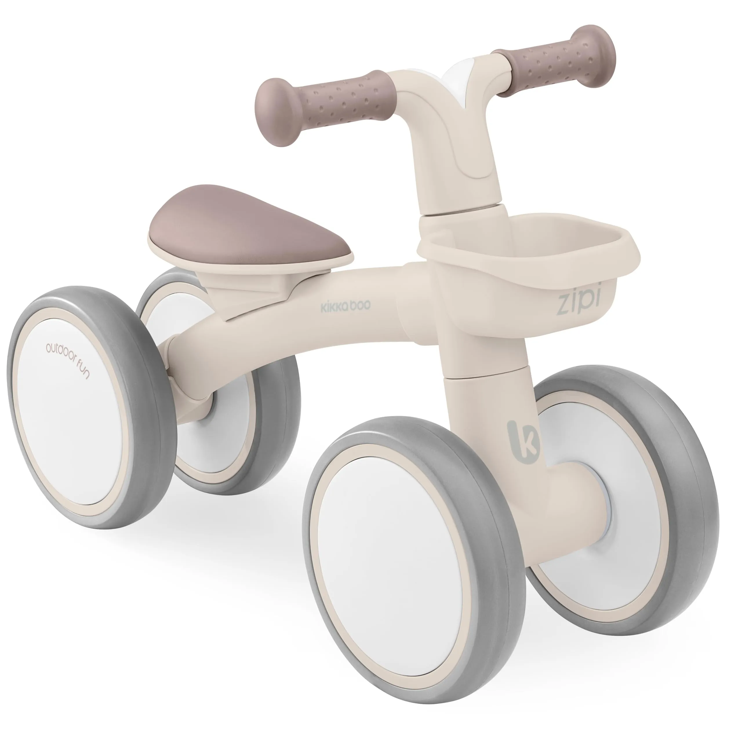 KikkaBoo ZIPI Bicicletta Senza Pedali Beige