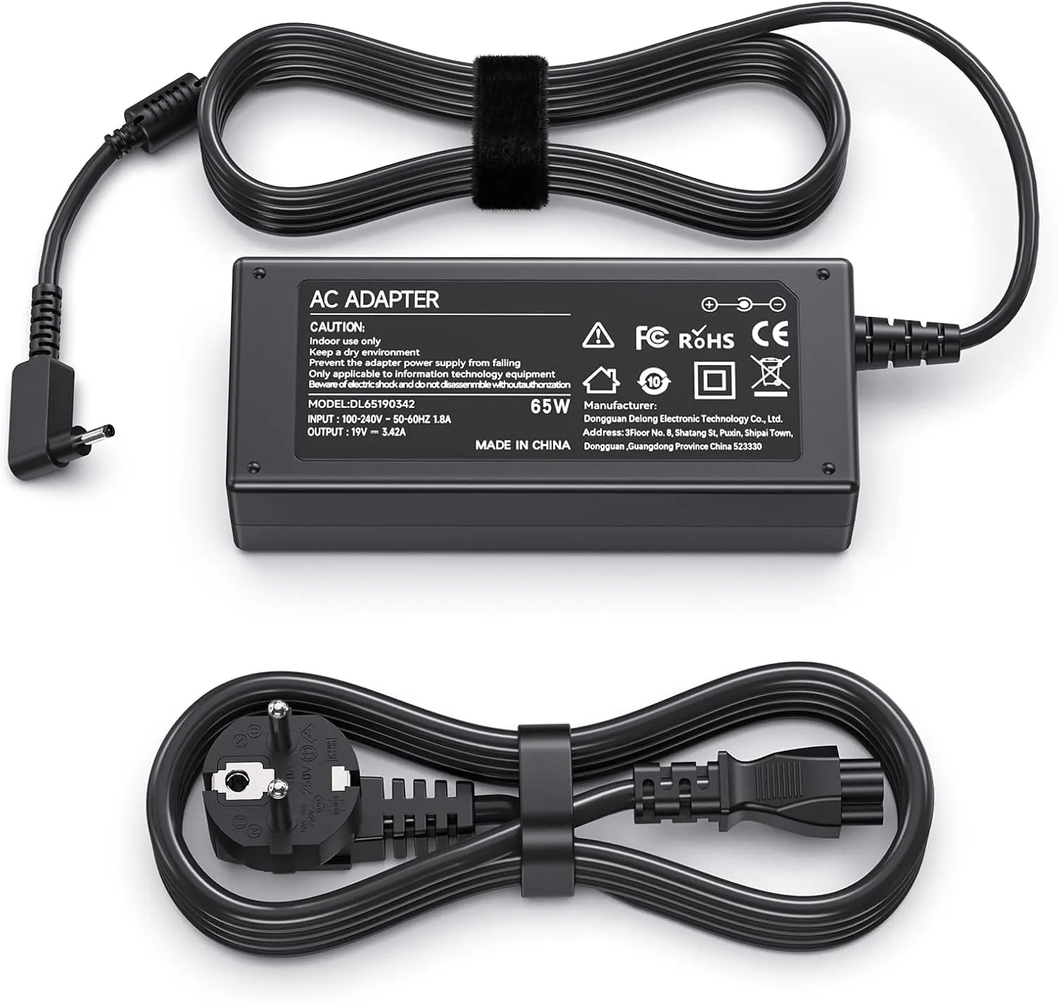 Caricatore 65W compatibile con Acer Aspire, Spin, Swift - BIUBOTY